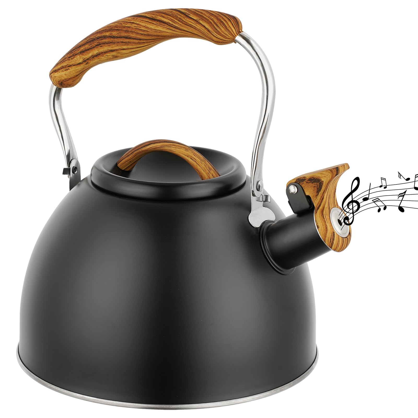Phyllia Tea Kettle -3.L Whistling Tea Kettle for