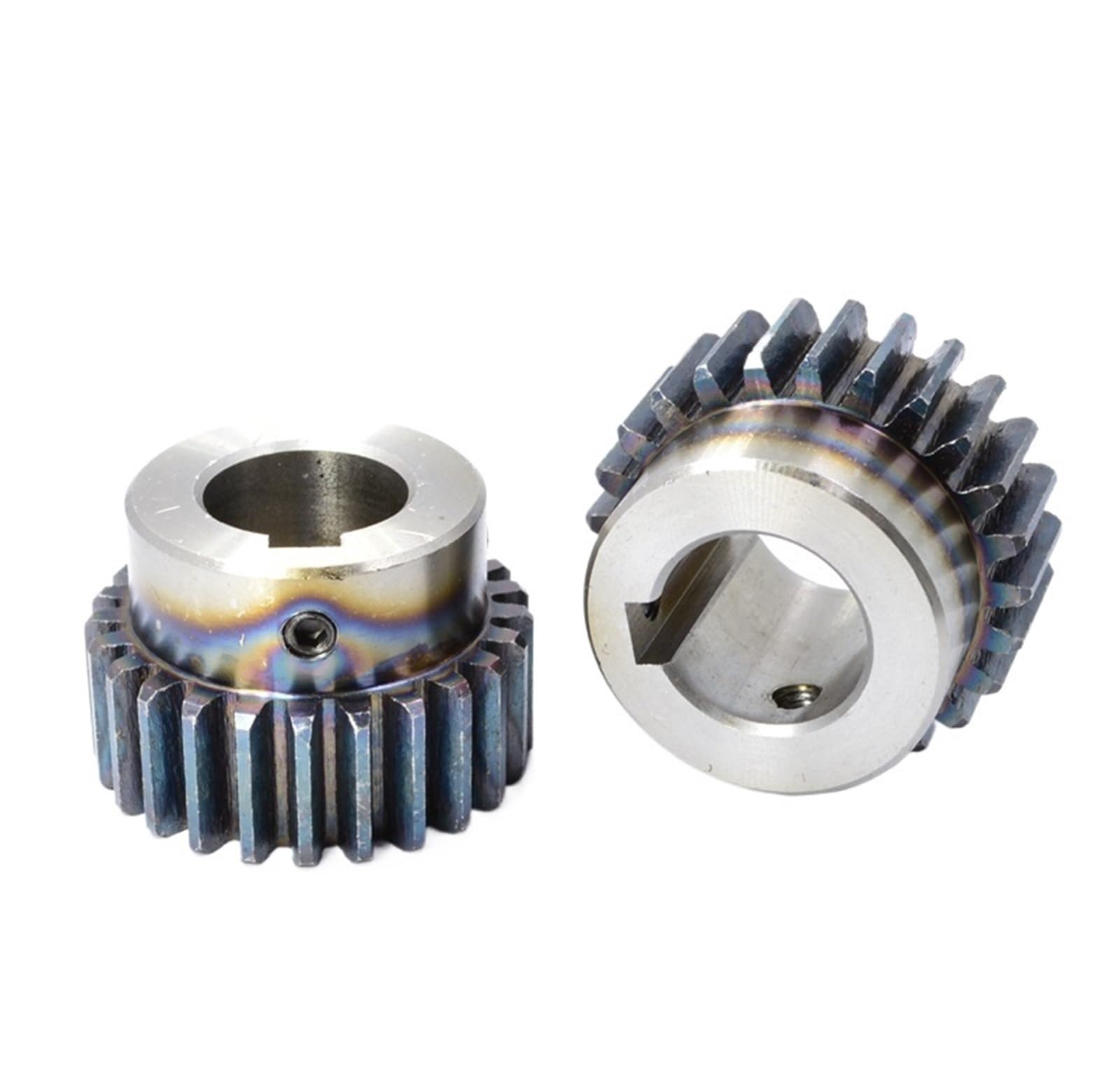 Bevel Gear Pinion Hardware Mechanical 1pcs 1.5M Spur Gear 1.5 Modulus 12-19T Motor Gear with Step Carbon Steel Transmission Accessories Part Bore 12mm(17 Teeth)