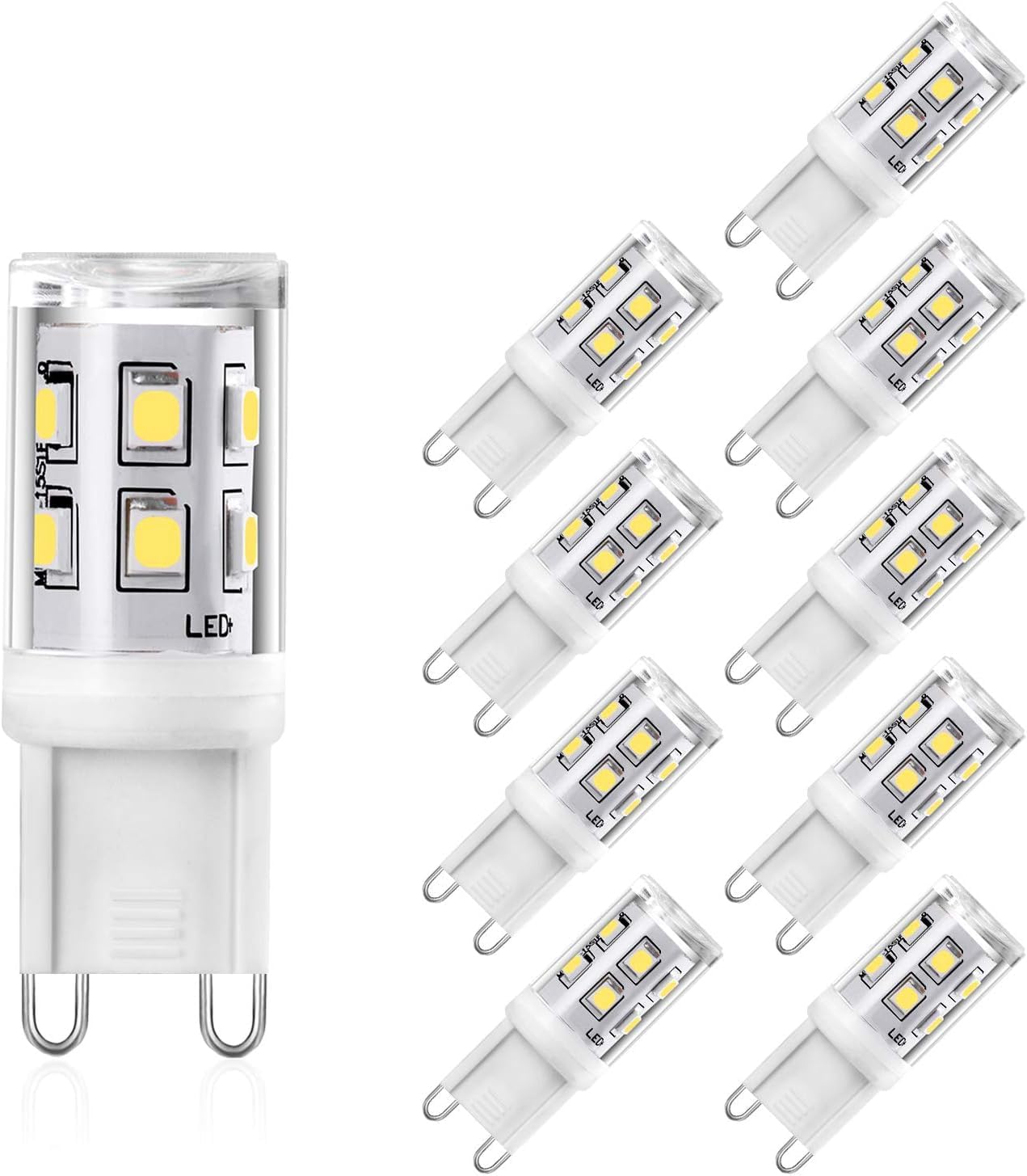 Ampoule Led G9, 2,5W Équivalent À Une Lampe Halogène 20W, G9 Led Lampe