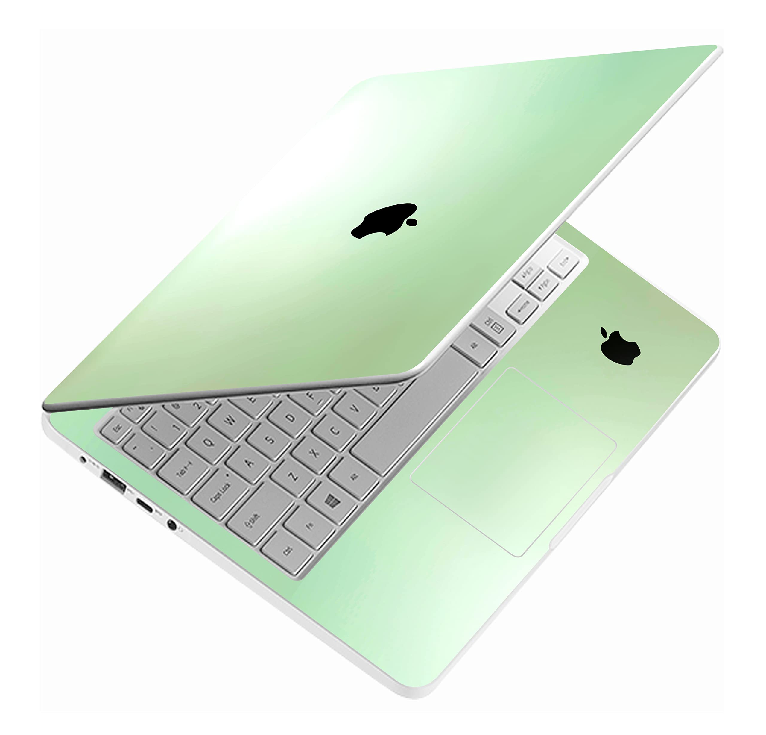 Glossy Designs Full Body Laptop Skin Upto 15.6 inch Sticker Compatible for Dell/HP/Lenovo/Acer/Sony All Laptop Size Upto 15.6 Inch - All Colour (On Light Green) (B09THDVZ6W) Amazon Price History, Amazon Price Tracker