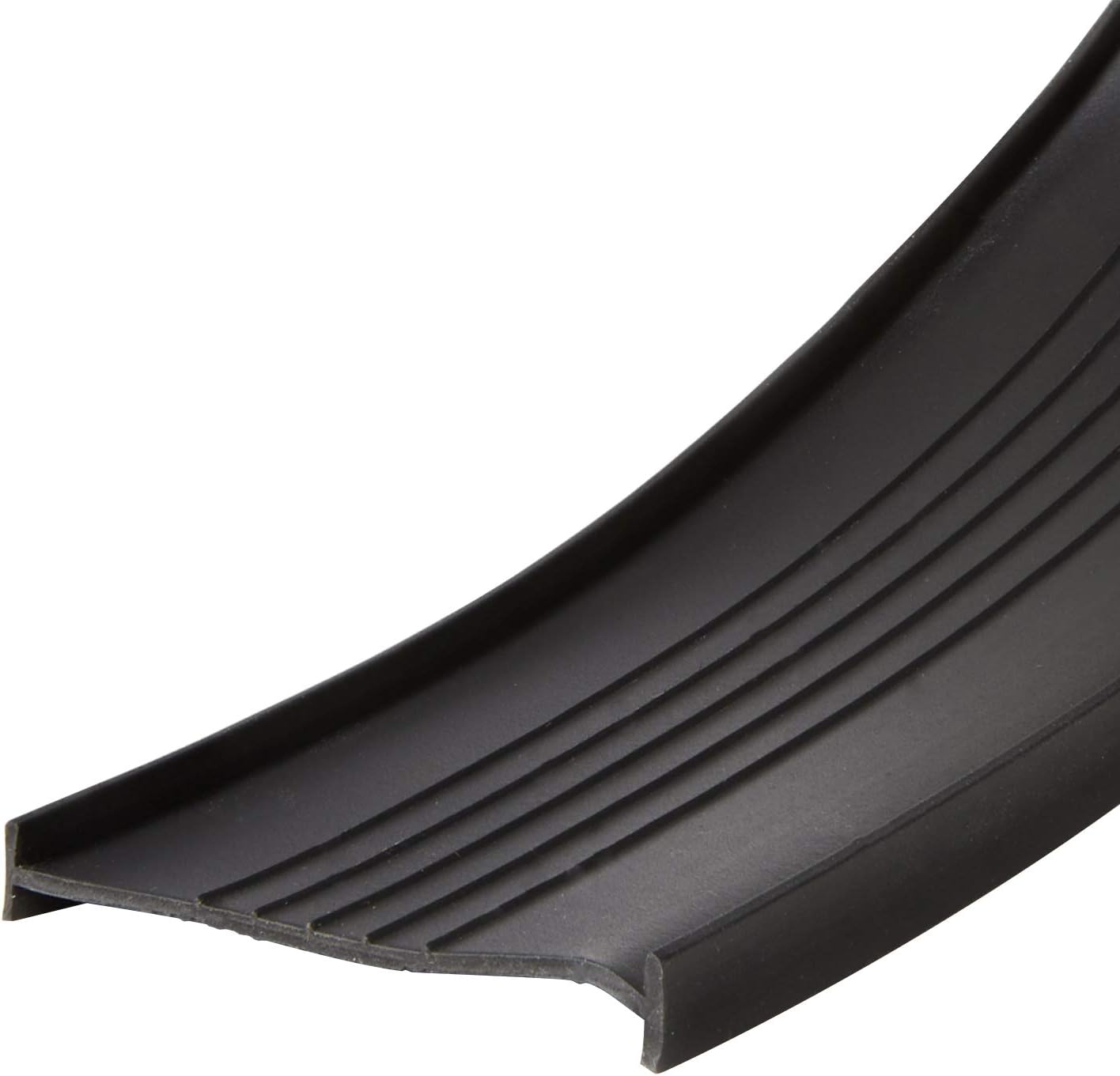 Frost King RV18 Vinyl Garage Door Bottom Weatherseal Replacement, 2-3/4" x 1/8" x 18 ft, Black