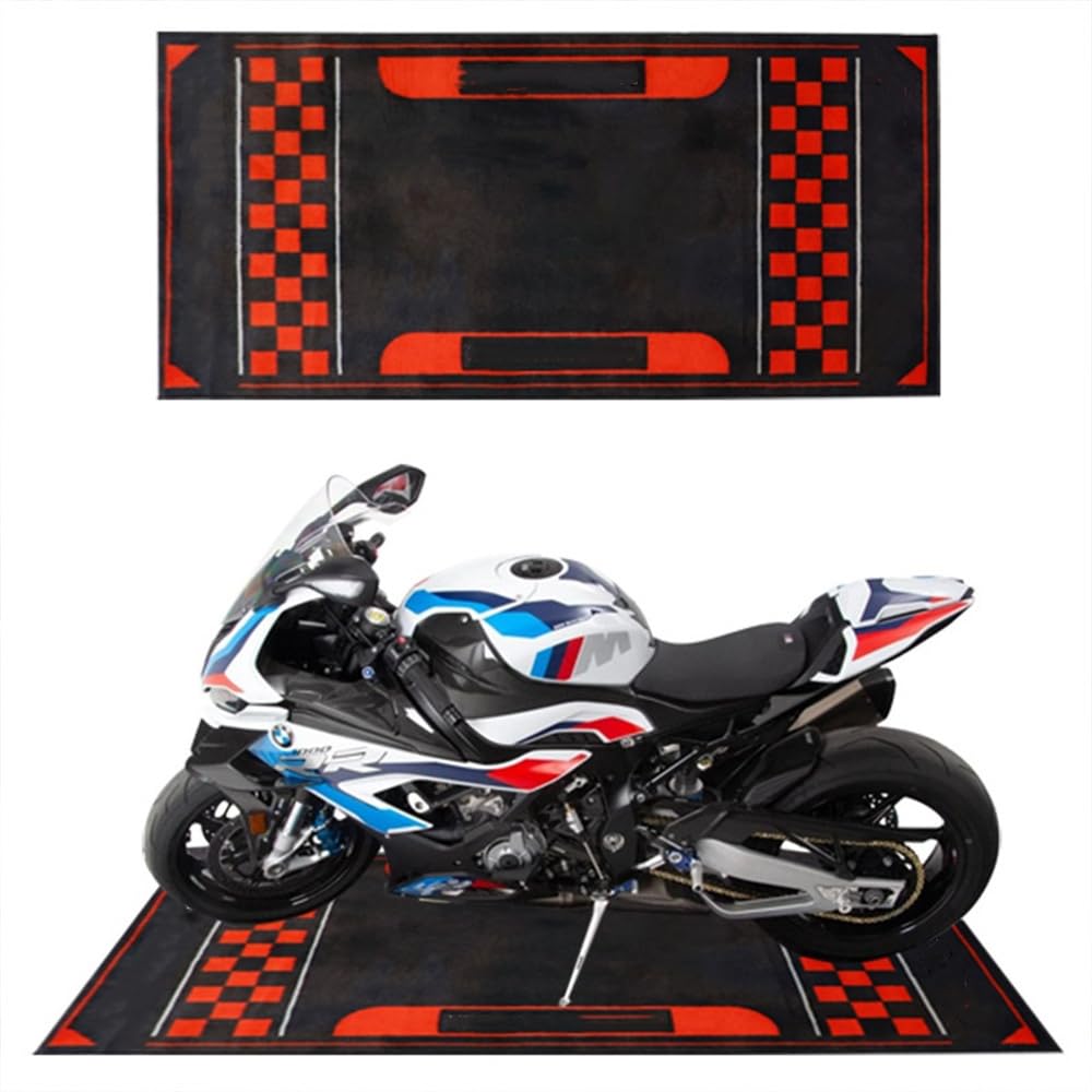 バイク用オートマット　値下げ‼️ Amazon.co.jp: BNLNCT(みき) オートバイのフロアマット バイクマット