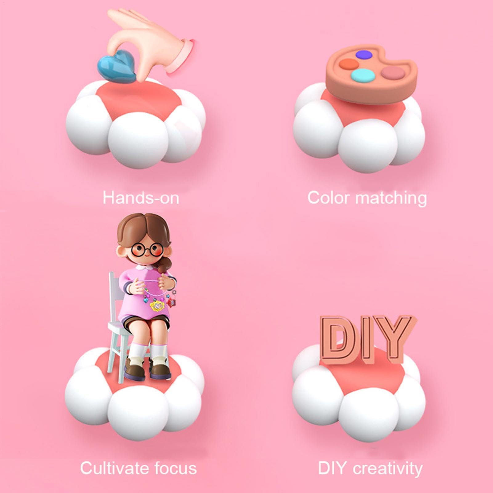 Zestaw do robienia kart Goo,Zestaw do robienia kart Goo Puzzle Oświecenie,