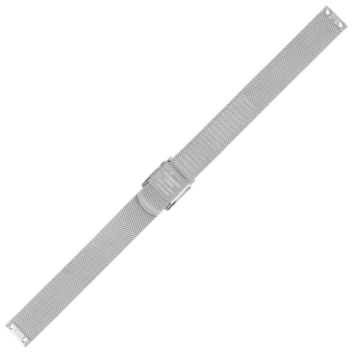 Skagen Uhrenarmband 12mm Edelstahl Silber - 456SSS