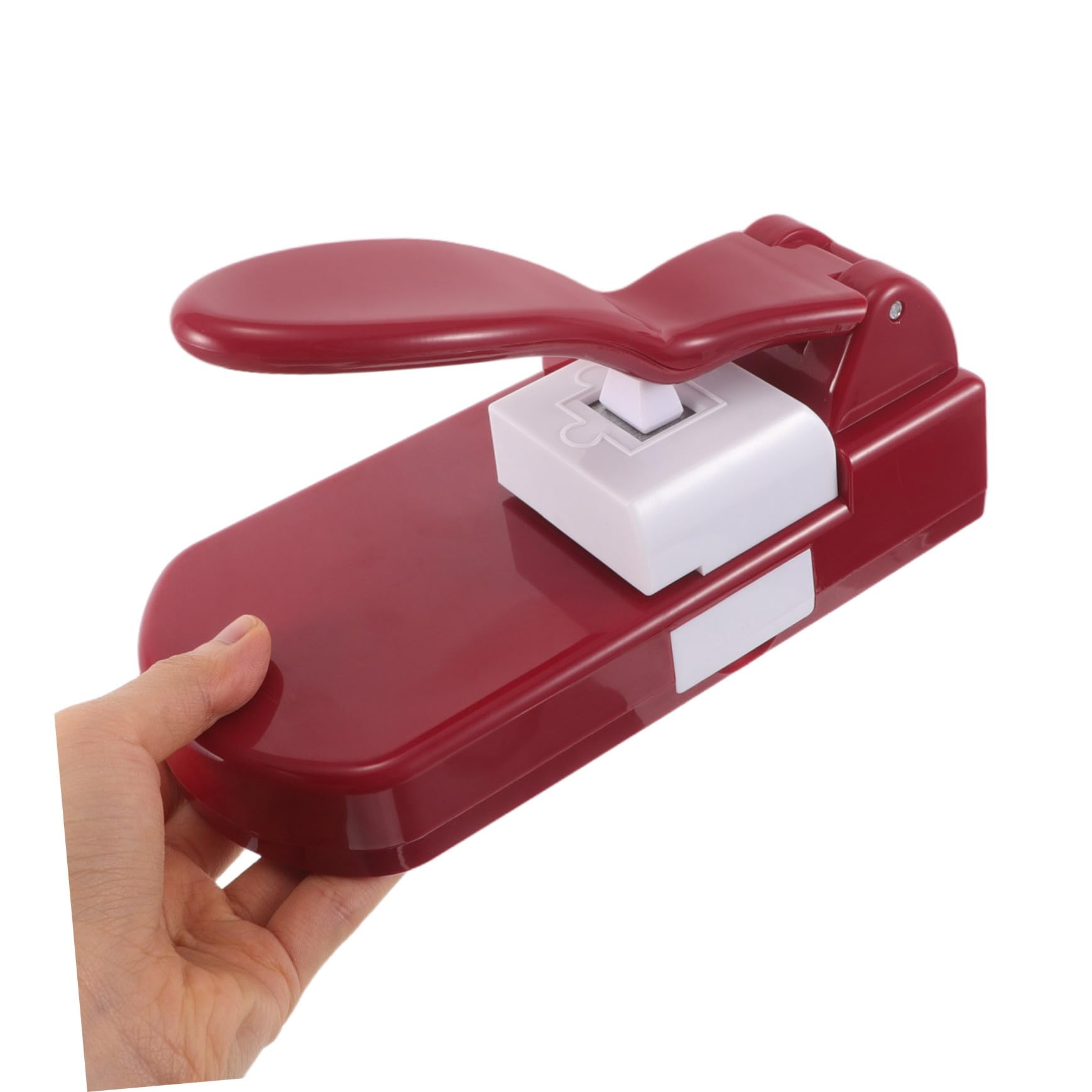 Perforatrice de Puzzle Créative en Plastique Rouge