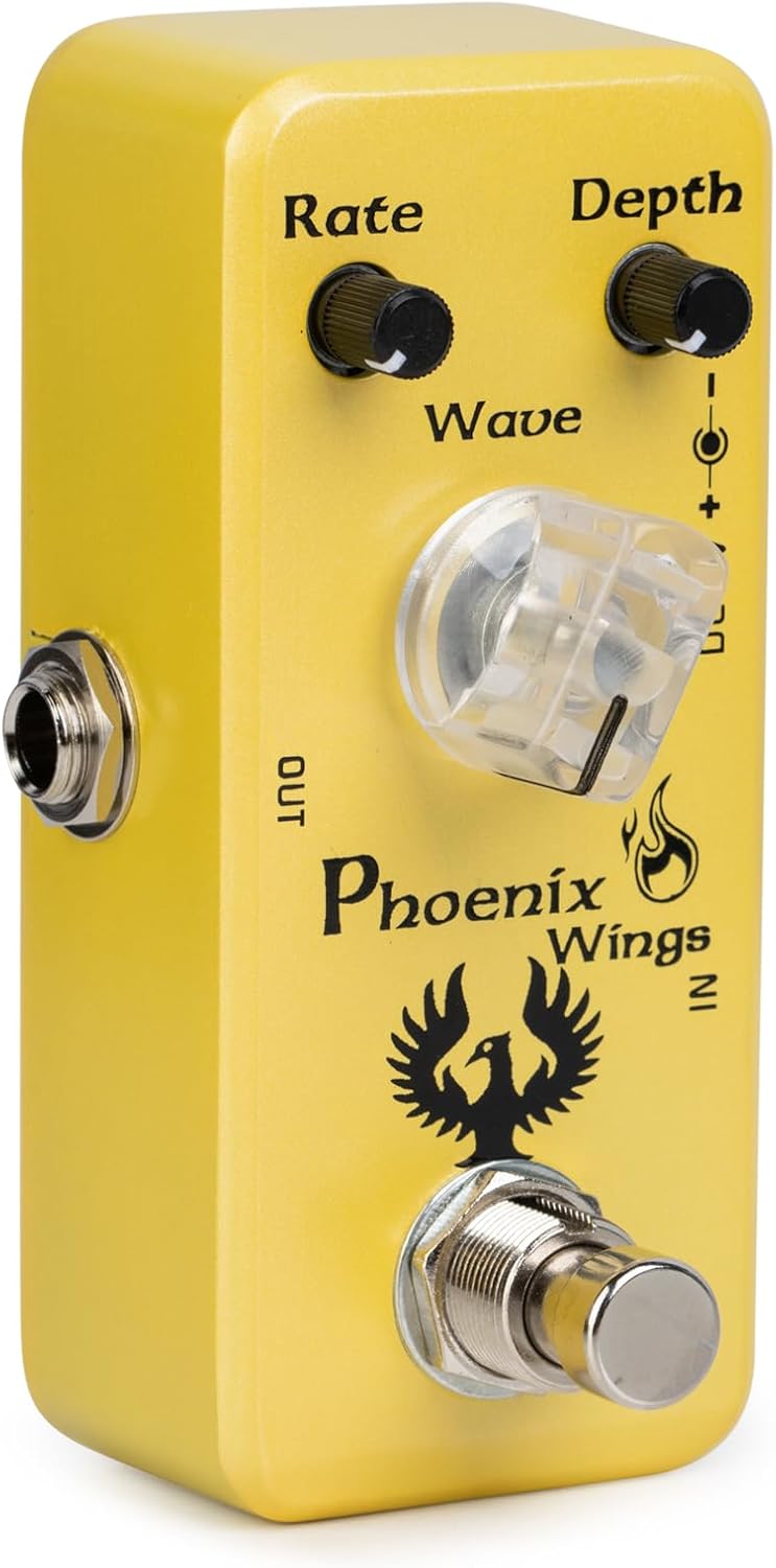 MP-317 Phoenix Wings Tremolo Guitar Effects Pedal with True Bypass