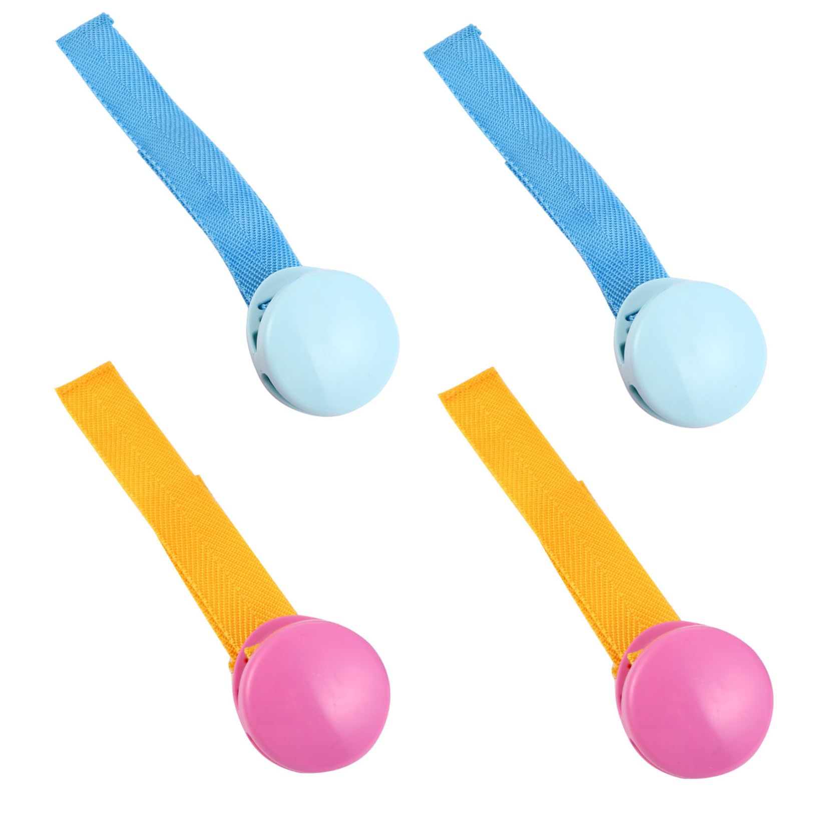 KOMBIUDA Baby Stroller Accessory 4pcs Blanket Clips Buggy Clip Stroller Hooks for Blanket Prevents Falling onto Wheel