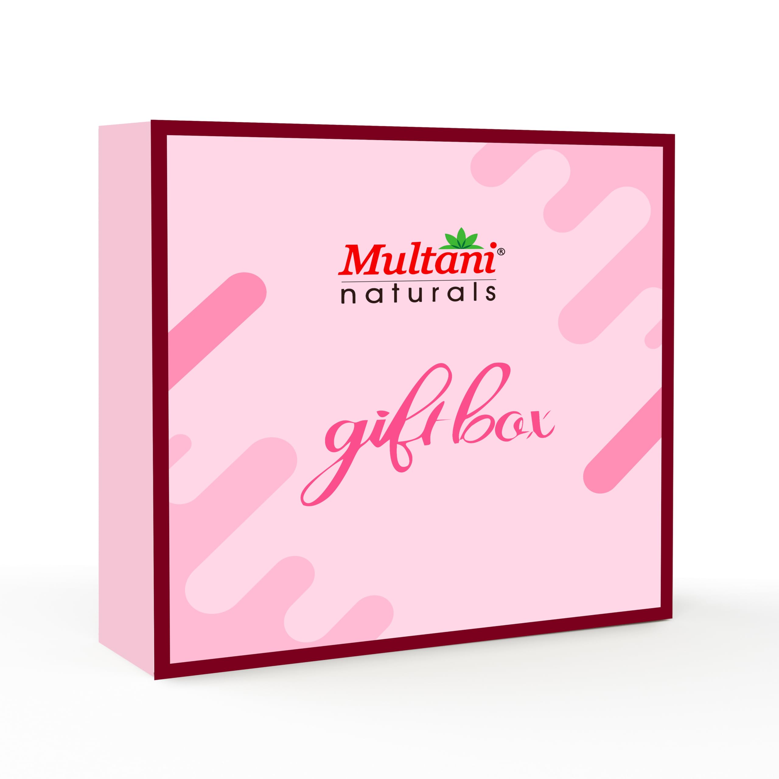 Multani Naturals Gift Set (5 in 1) | Neem & Aloe Vera Shampoo, Shikakai & Tulsi Hair Oil, Amla Bhringraj Conditioner, Aloe Vera Nourishing Gel & Hair Serum | Complete Hair Care Combo for Men & Women