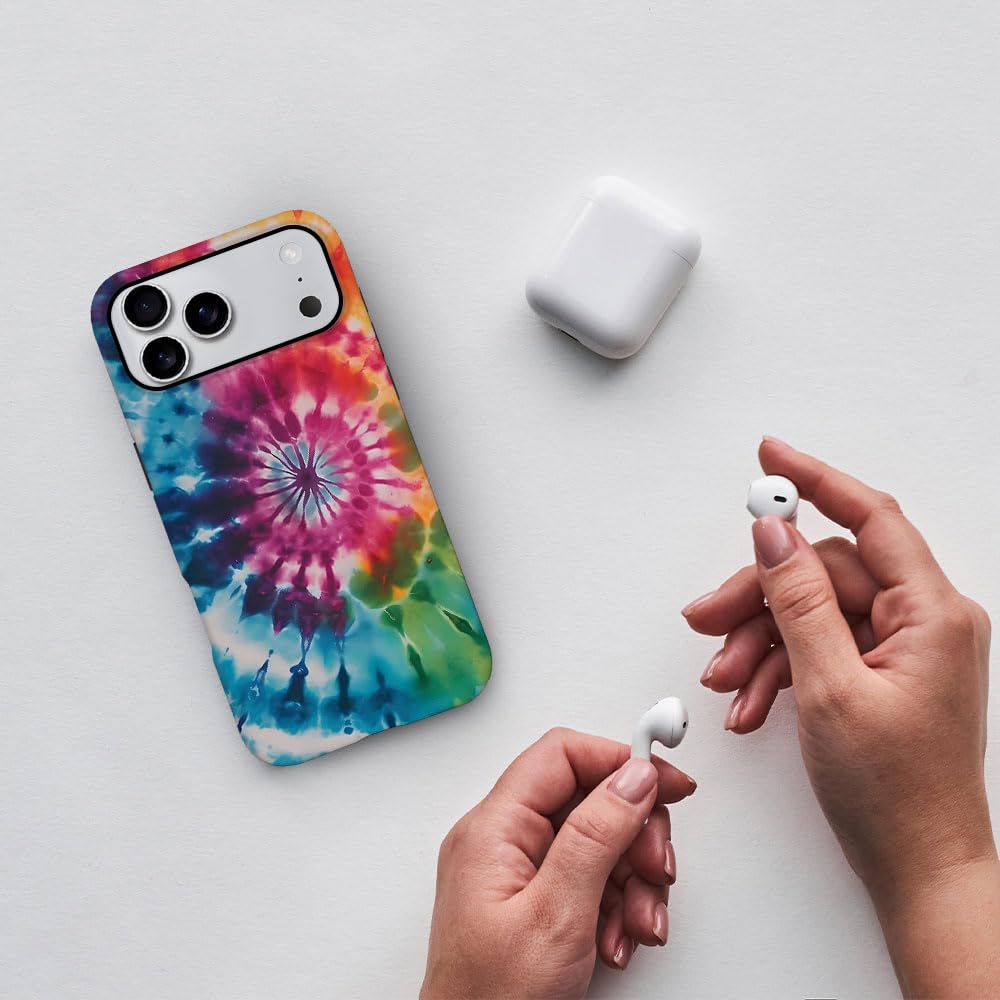 Amazon.com: SEized Case Compatible with iPhone 17 Pro Max,Tie Dye Phone Case  Dual-Layer Hard Shell Cover for Girl Women Boy Men : Cell Phones &  Accessories