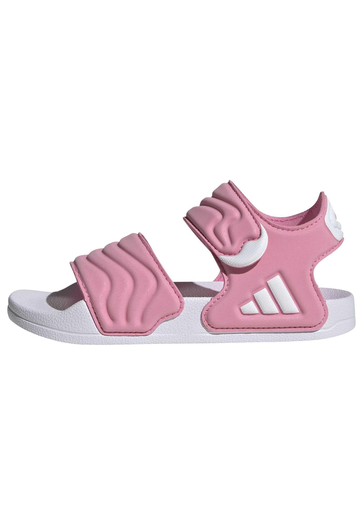 adidas Unisex Kids Adilette Sandal 2 Sandals Kids Shoes, Bliss Pink/Ftwr White/Bliss Pink, 11.5 UK Child