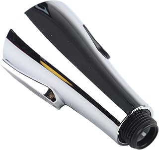 Boquilla de grifo con pantalla LED, cabezal rociador extraíble G1/2 con 2 modos para grifo de fregadero, ABS cromado