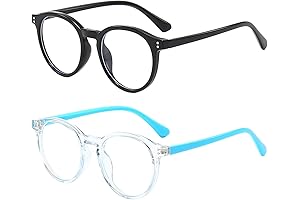 2 Pack Kids Blue Light Blocking Glasses For Girls Boys