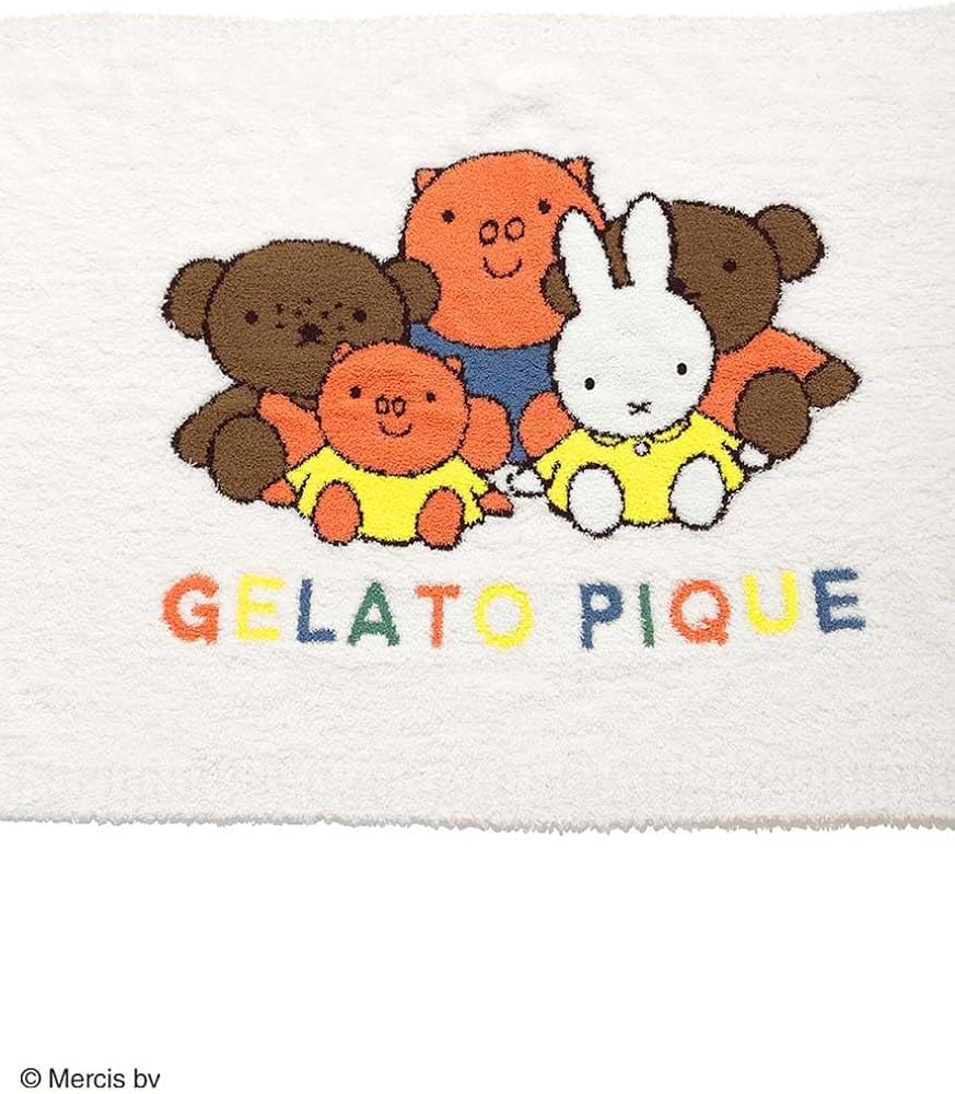 【新品未使用】　ジェラートピケ　ベビモコワンポイントジャガードブランケット Amazon.co.jp: [ジェラート ピケ] 【DickBruna】ベビモコワン