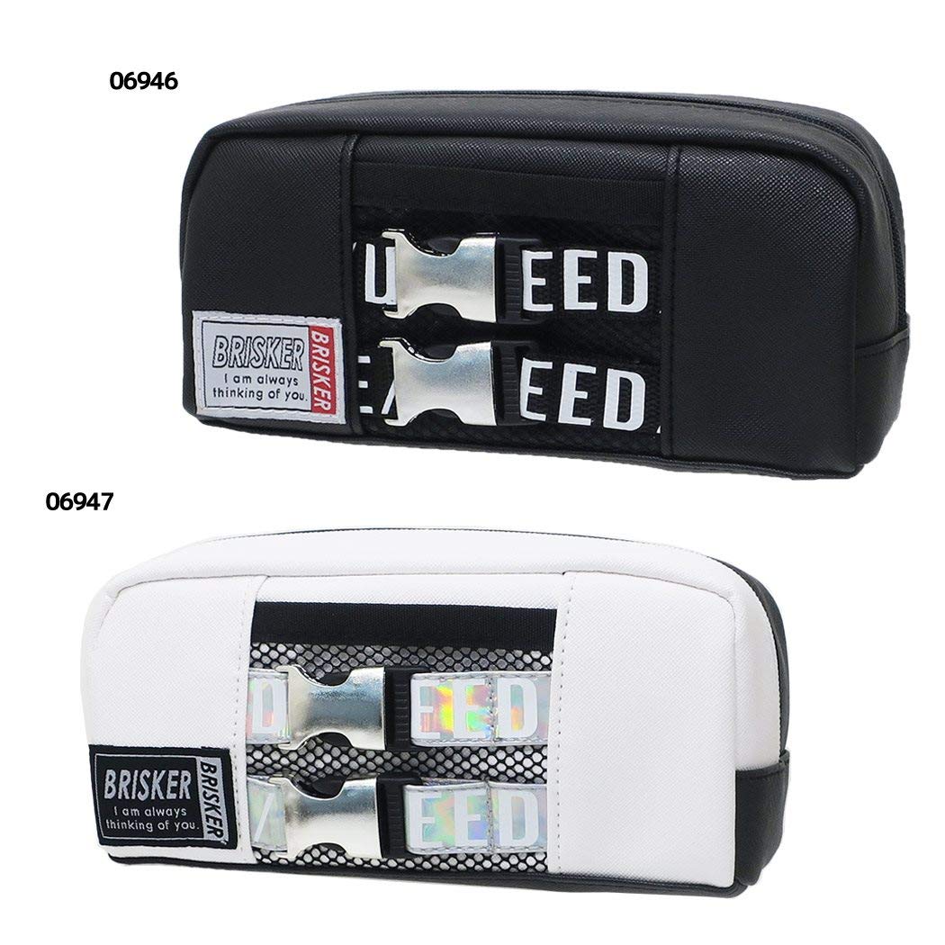 Amazon.co.jp: [筆箱]バックル付きペンケース【ブラック 】 : Office