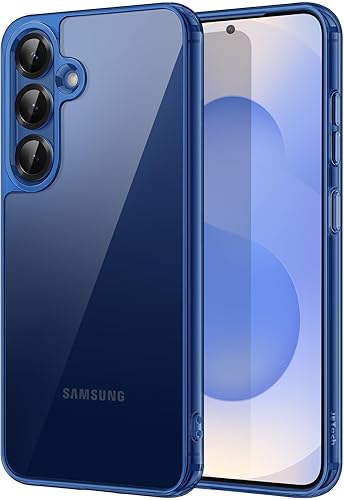 Vista 21 de JETech Funda para Samsung Galaxy S24 5G, Protector con Parachoques Antiamarillento a Prueba de Golpes, Cubierta Protectora para Teléfono Transparente