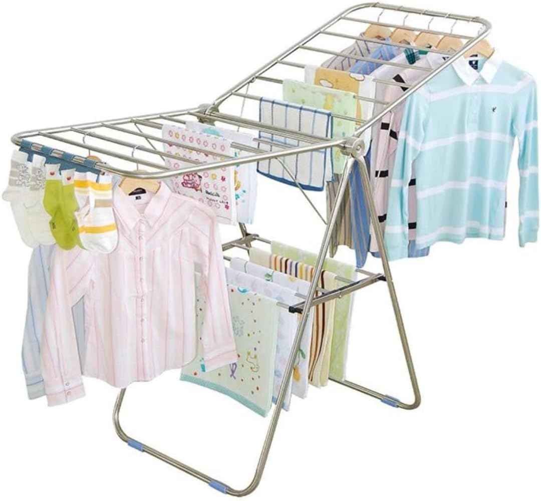 天馬 ポーリッシュ ブラック物干し バスタオルスタンド PSBK-02 マットブラック Size(70×30×71) 折りたたみ 省スペース 室内対応  4904746143280【別送品】 | 室内物干し・物干しラック 通販 | ホームセンターのカインズ JuneSun衣類乾燥ラック 150cm ステンレススチール タオルやバスタオルに最適 屋内外での使用に最適 頑丈で衣類乾燥ロッドを