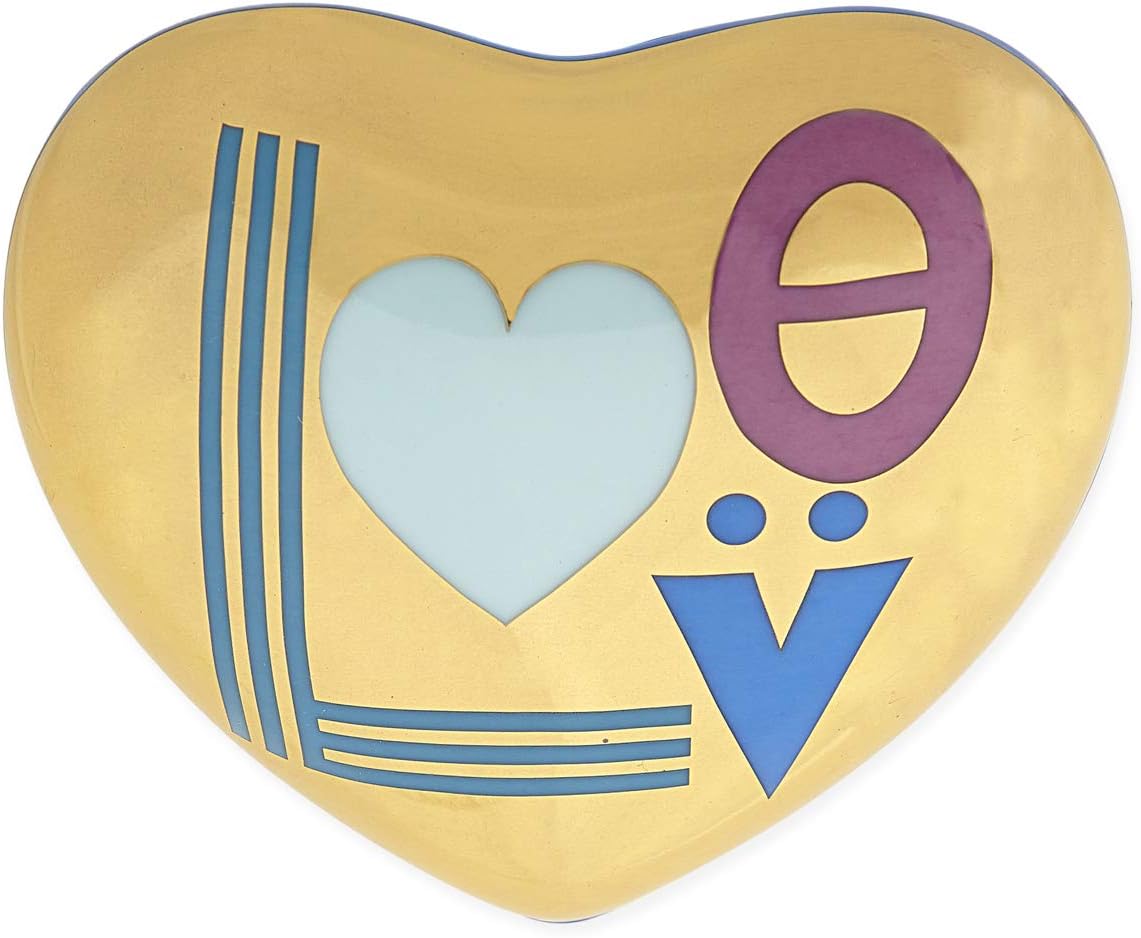Jonathan Adler Love Heart Box, One Size, Multi : Home & Kitchen