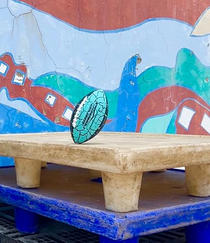 Miniatura 7 de Wave Runner Grip It - Balón de fútbol impermeable de tamaño junior, tamaño 9.25, duradero y doble cordón, perfecto para accesorios de playa, juegos