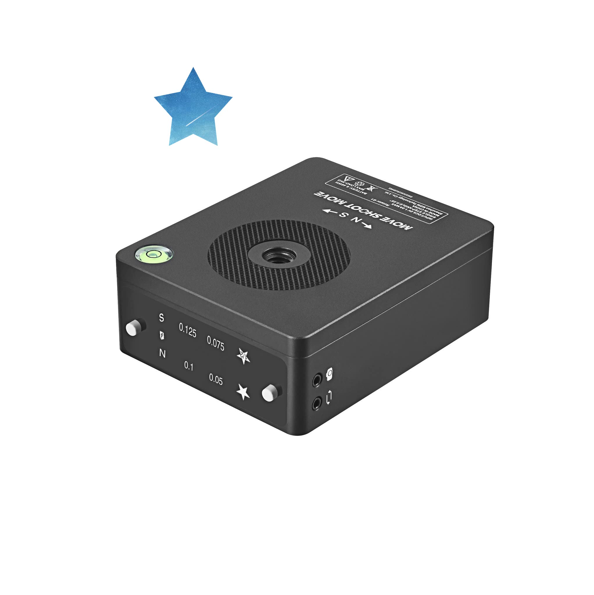 Portable Star Tracker(No Accessory) – Wide Angle Star Tracker Astrophotography – Mini Rotation Timelapse Camera Mount for Astrophotography Tripod – Shoot Milky Way, Night Sky – MoveShootMove