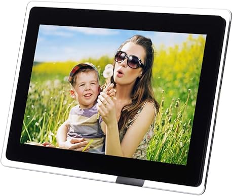 ZYLFN Zoll Digitaler Fotorahmen Digitaler Bilderrahmen HochauflAsender Breitbild-LCD mit Bewegungssensor ZYLFN Zoll Digitaler Fotorahmen Digitaler Bilderrahmen HochauflAsender Breitbild-LCD mit Bewegungssensor