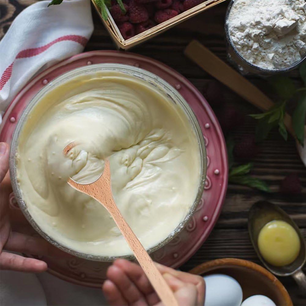 Drewniany trzepaczka do ciasta duńskiego, naturalne ciasto drożdżowe, ręczna maszyna do pieczenia chleba, do domowych narzędzi i materiałów do produkcji chleba i piekarnika