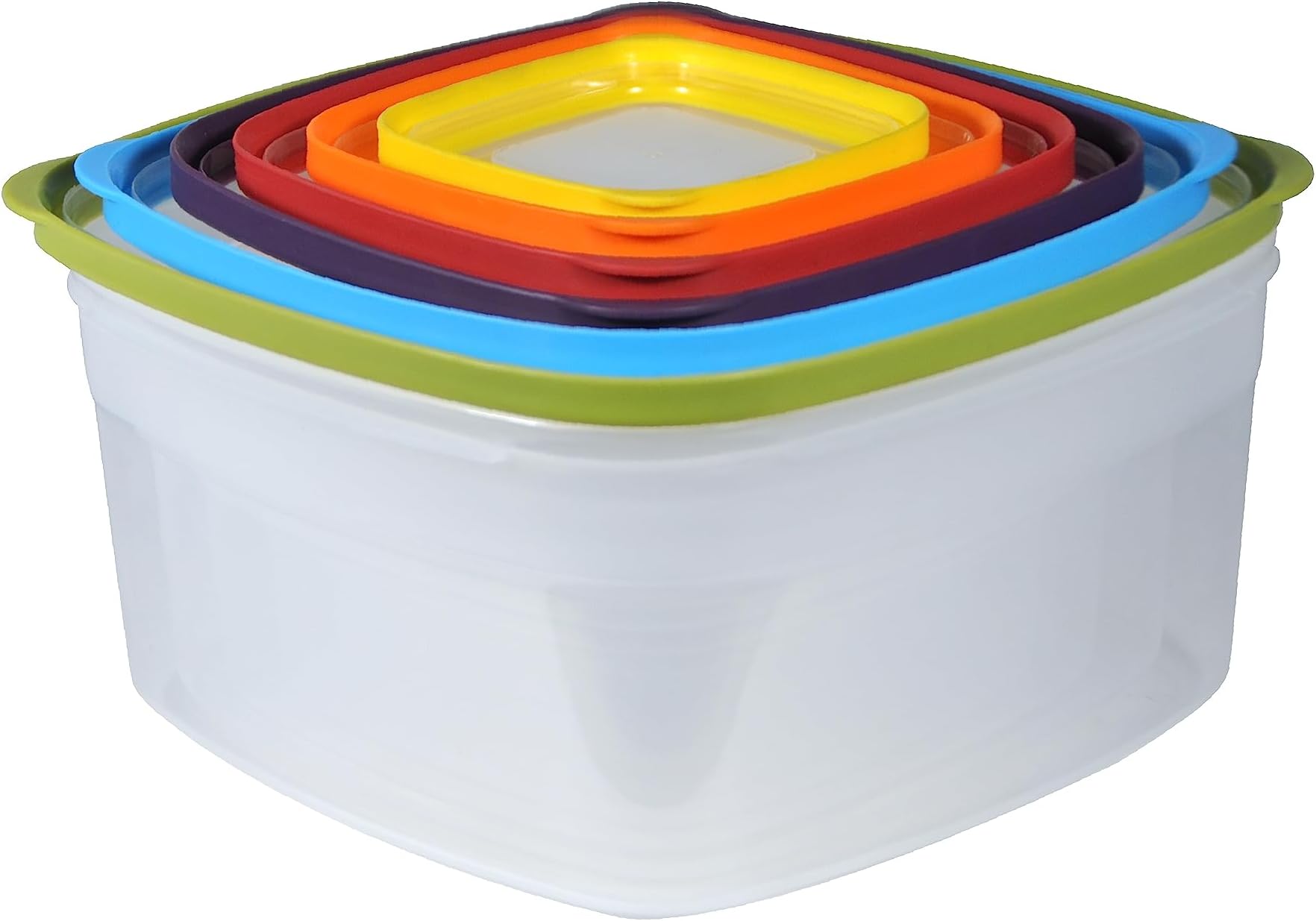 Amazon.com: Stor-All Solutions Rectangular 10 Piece Food Storage ...