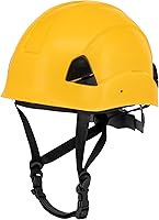 Vista 8 de DEWALT DPG22V Amarillo Tipo II Clase C Casco de seguridad con ventilación y 4 puntos de enganche