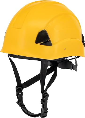 Miniatura 8 de DEWALT DPG22V Amarillo Tipo II Clase C Casco de seguridad con ventilación y 4 puntos de enganche