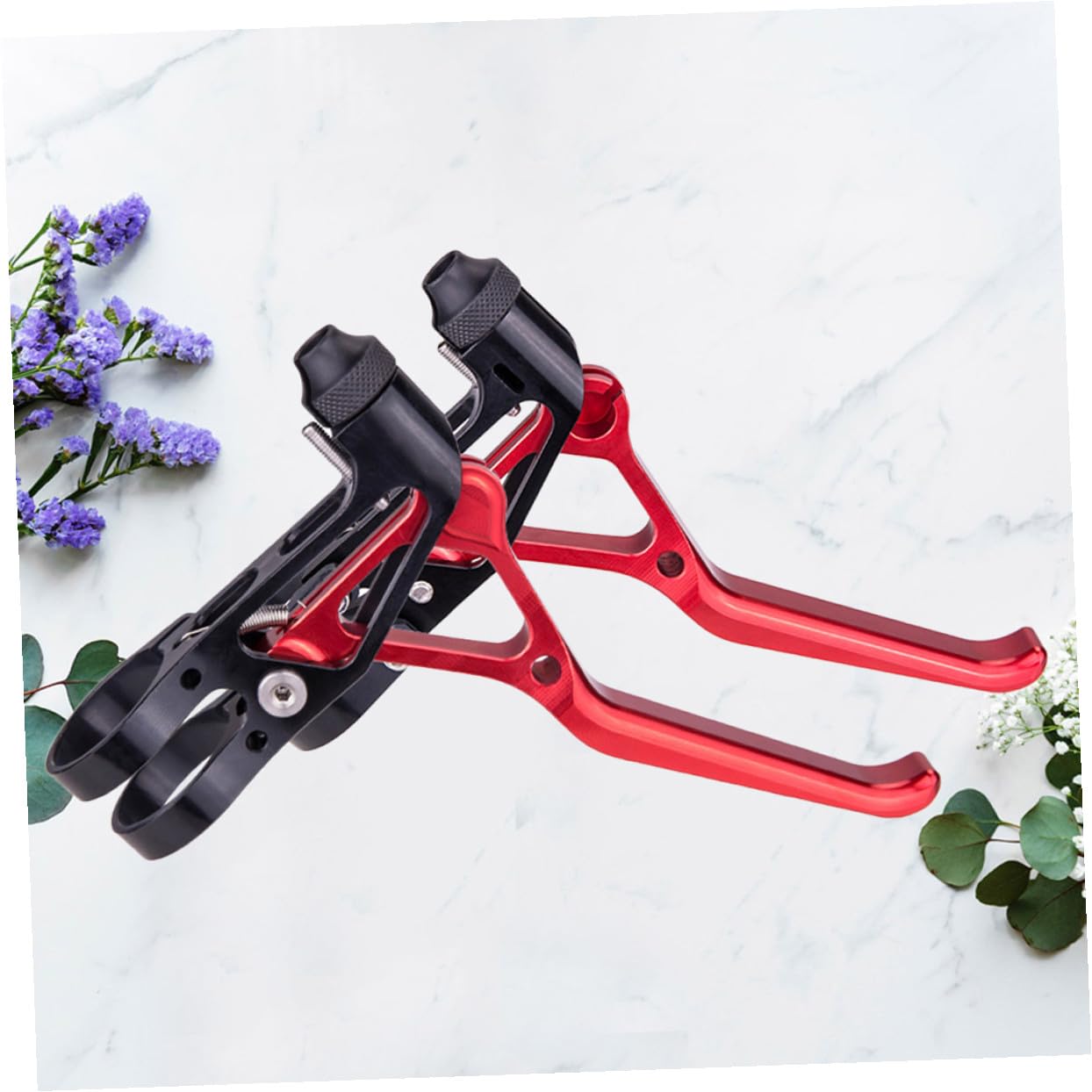 Leve Freno Bici in Lega di Alluminio, Brakes Handle Ergonomiche Regolazione, Adatte a Bici da Corsa, Mountain Bike e Ragazzo Ragazza