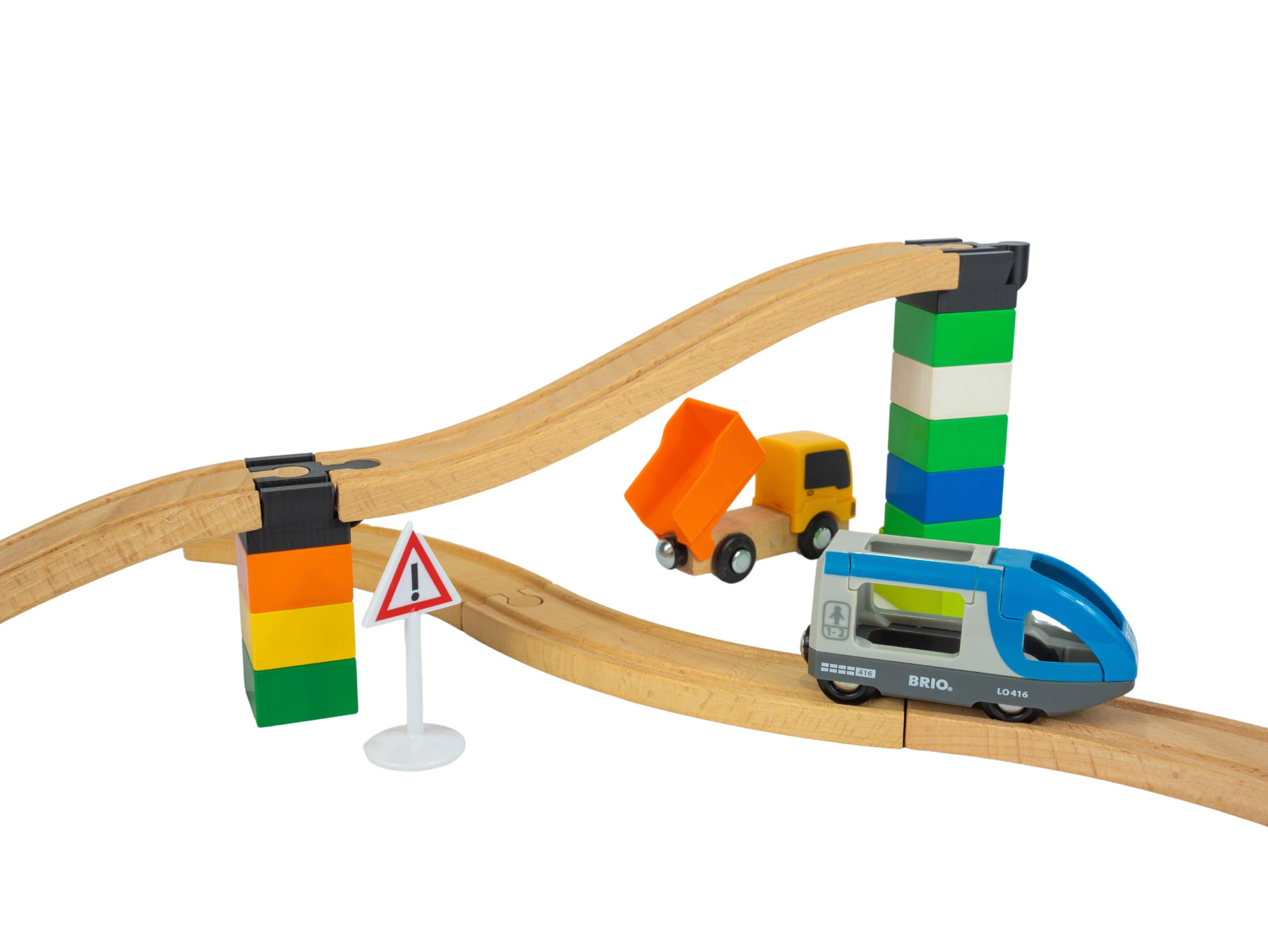 10 Adattatori Per Trenino In Legno E Mattoncini Duplo® - Compatibili Con Brio, IKEA, Melissa & Doug - Fatti In Francia