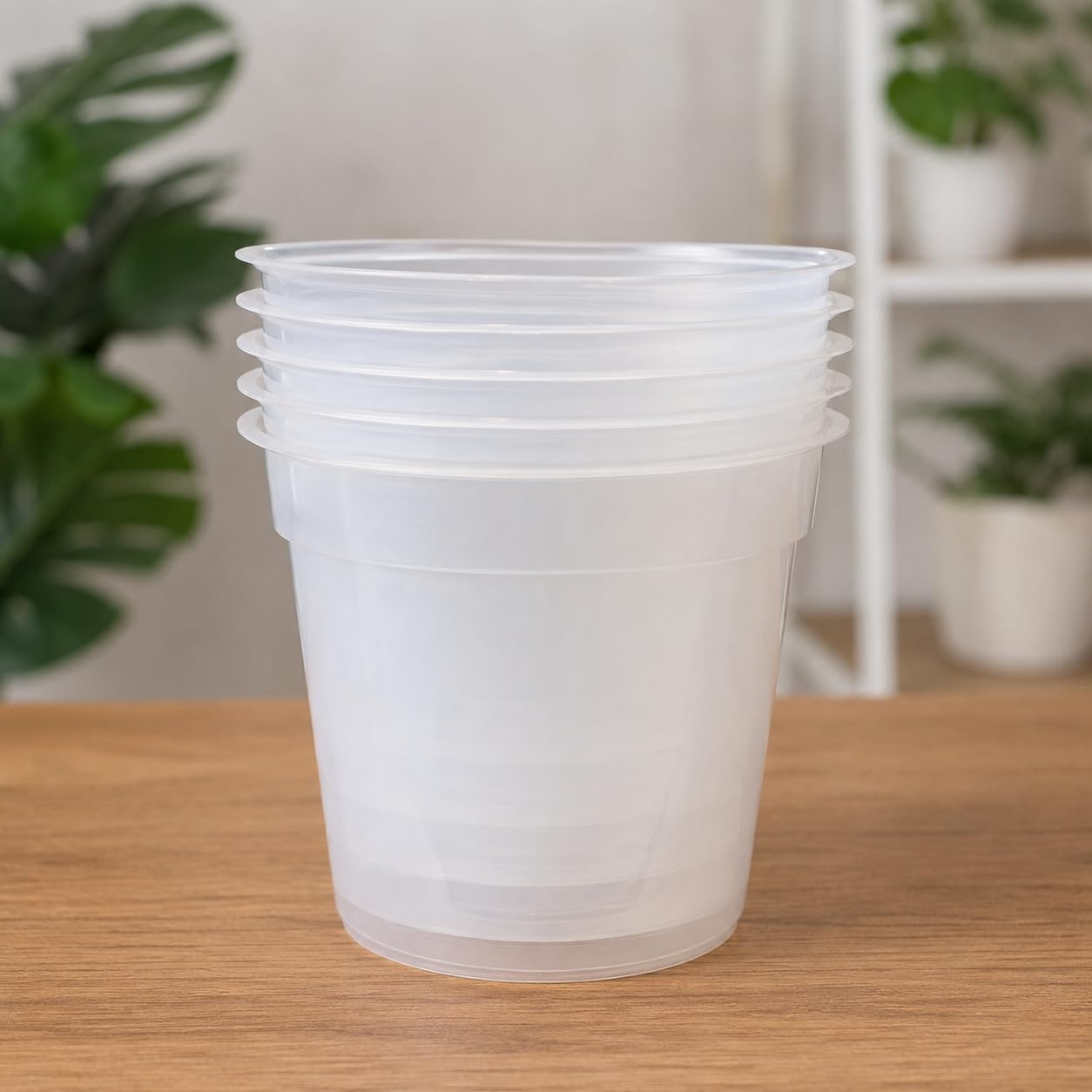 Clear Orchid Pots – Breathable Plant Pots - 5 Gardening Naturally