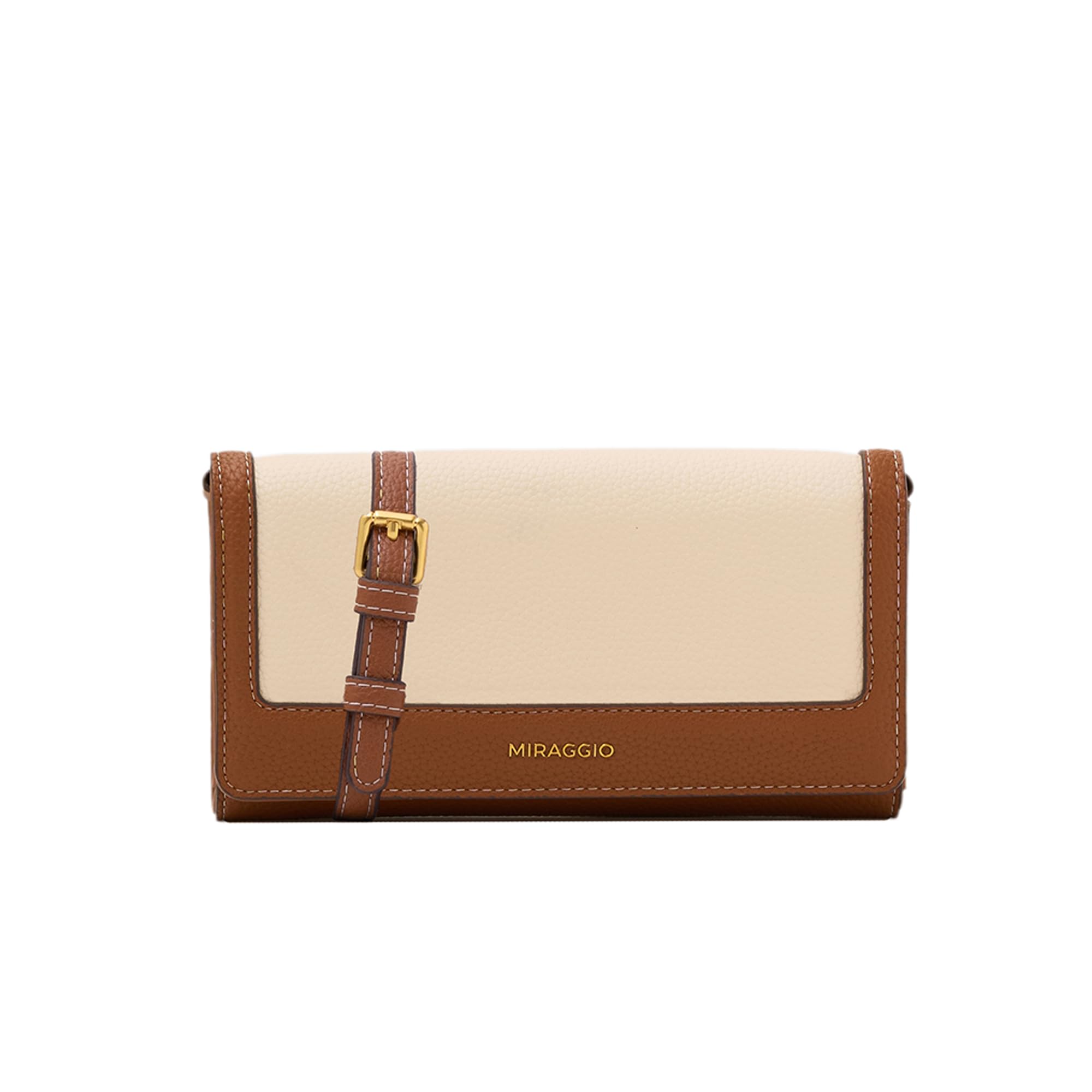 miraggio Carrie Wallet with Adjustable & Detachable Strap | Two Main Compartments | 4 Card Slots | Women Wallets | Gift Items for Women (Brown)-picture-11