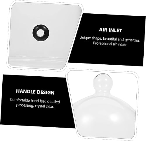 Miniatura 9 de Cubierta de cristal para tartas, cubierta de pastel para hornear, platos, postre, alimentos, pan, transparente, 1 ud