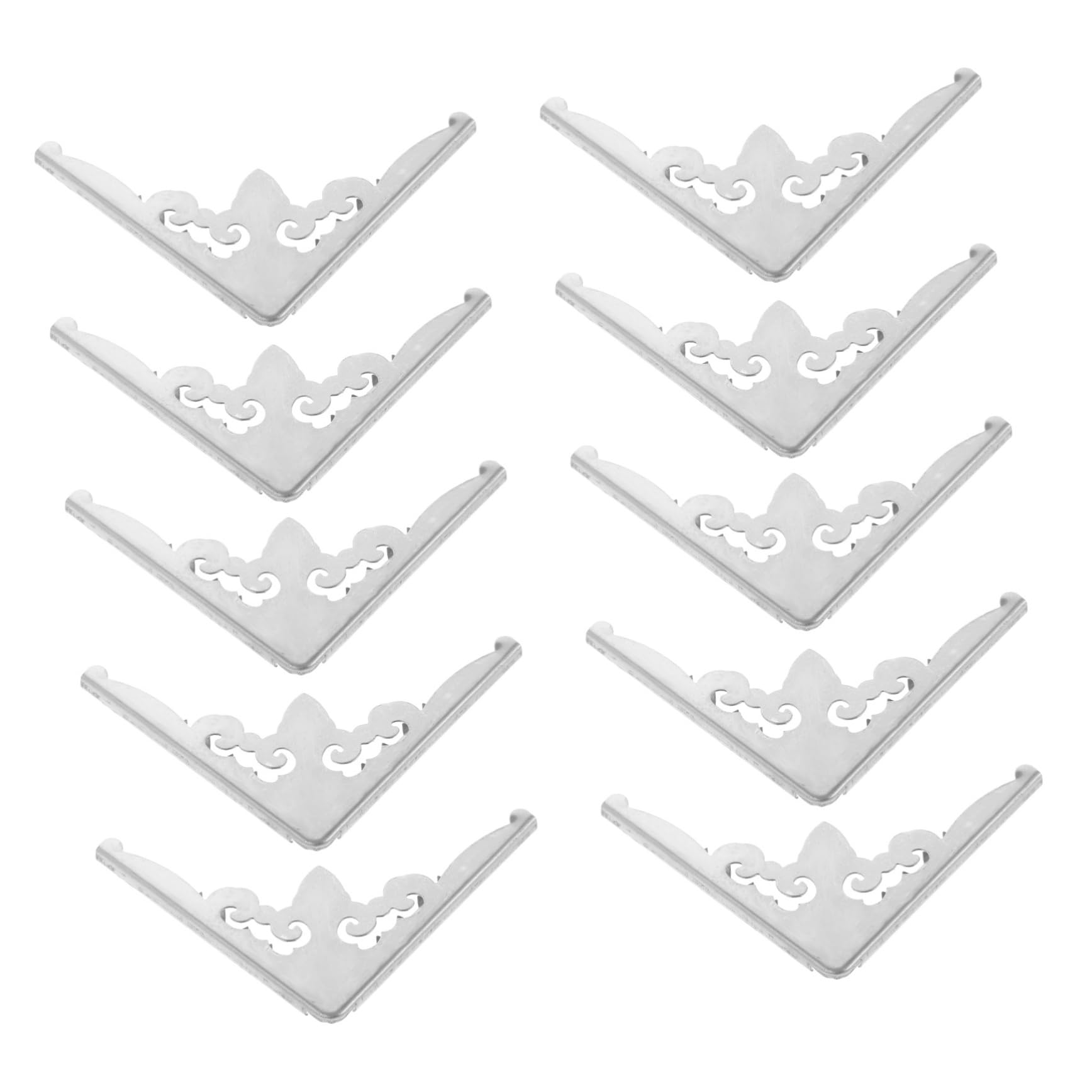 ARTIBETTER Metal Book Corner Protectors for Decorative Edges Scrapbook Photo Album Corners