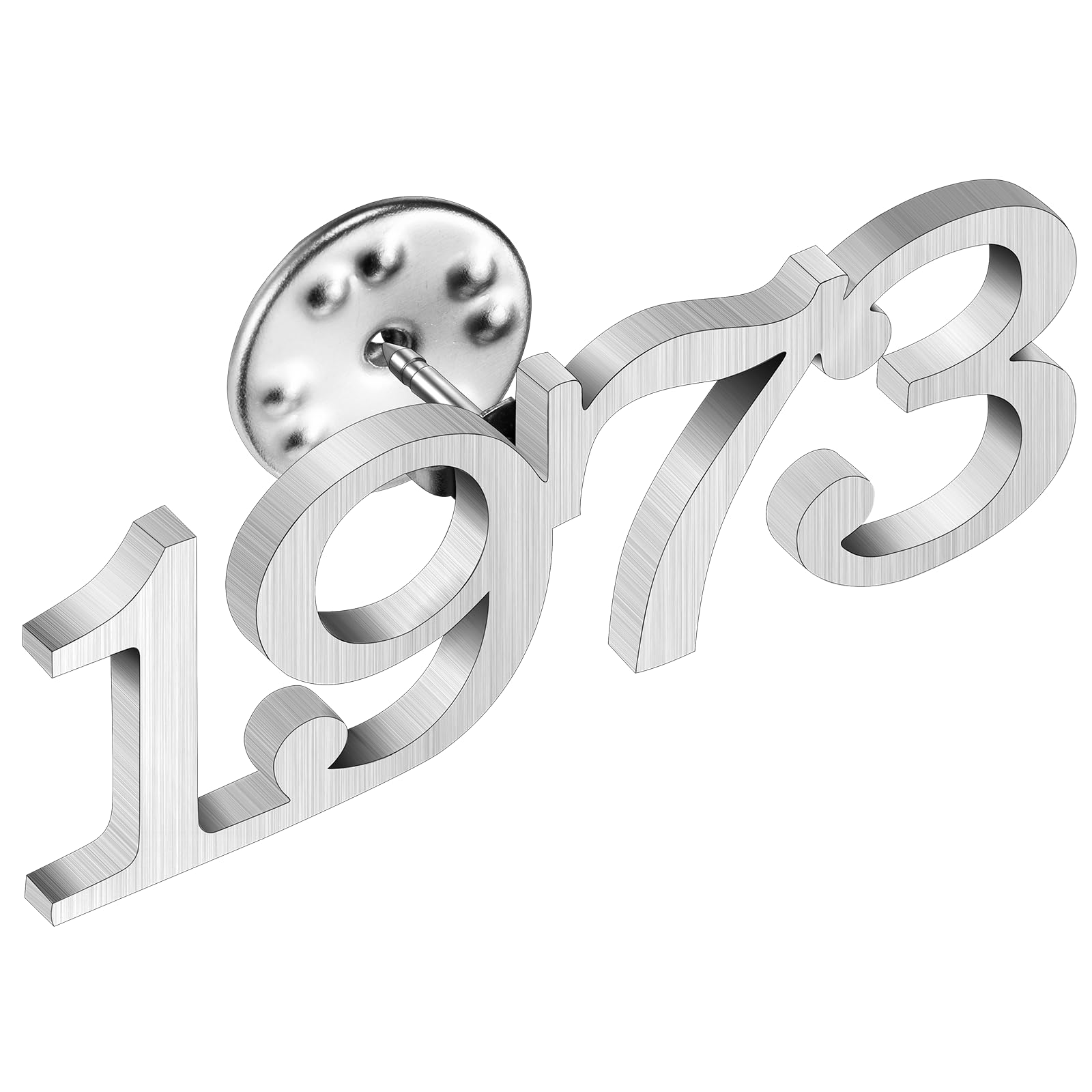 AMITER Birth Year Lapel Pin, 1970-2025 Enamel Brooch Pins Tie Tacks for Men & Women Birthday, Graduation, Anniversary