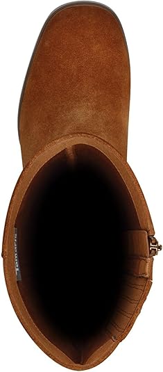Tamaris Botas Por Encima De La Rodilla Para Mujer, Veganas, Textiles, Gris Topo, 36 EU