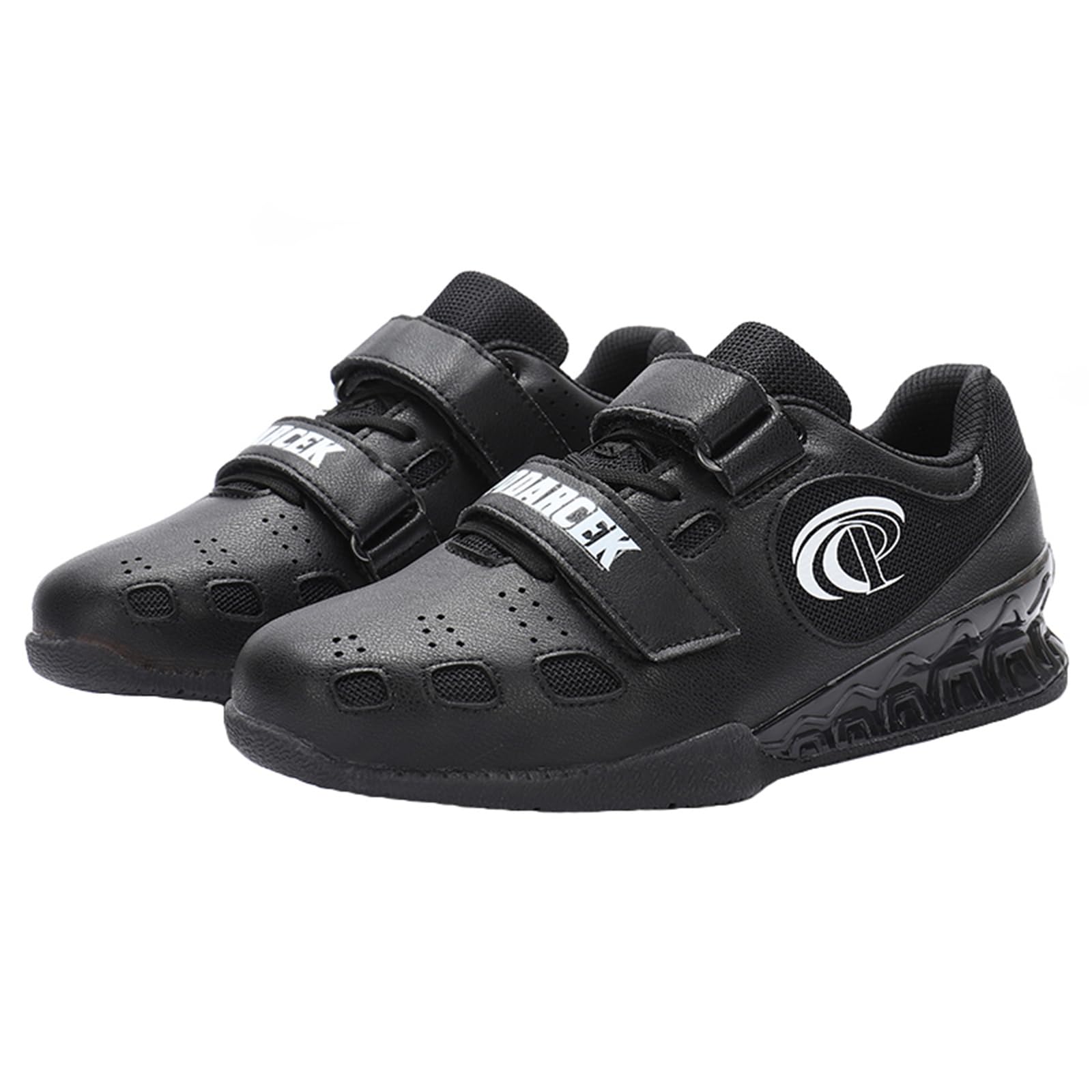 JiuQing Męskie buty do podnoszenia ciężarów Buty do przysiadów do martwego ciągu Oddychające buty do fitnessu Cross-Trainer na siłownię