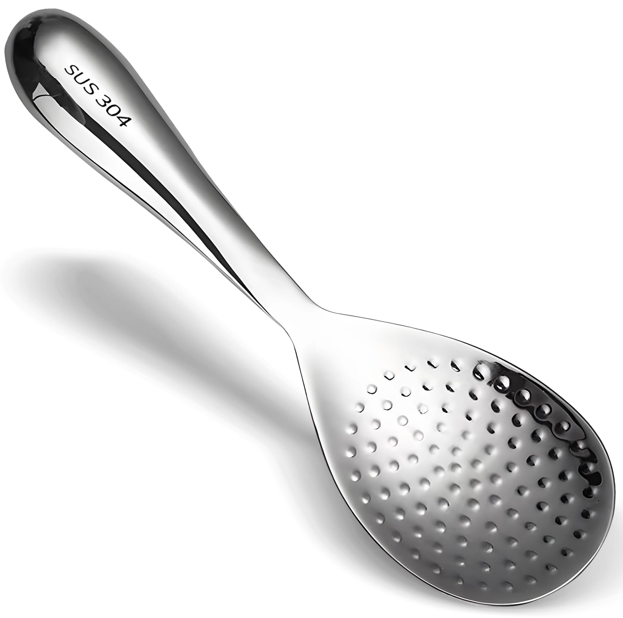 Stainless Steel Rice Spoons - Durable & Nonstick -9