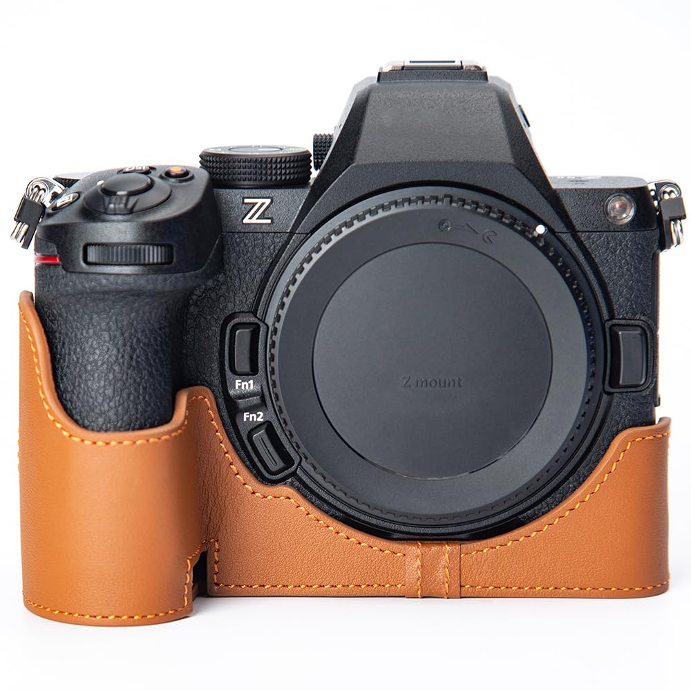 新品 本革 Nikon ニコン Z5用 本革カメラケース Amazon.co.jp: Nikon Z5II 専用手作りの本革カメラ保護ケース
