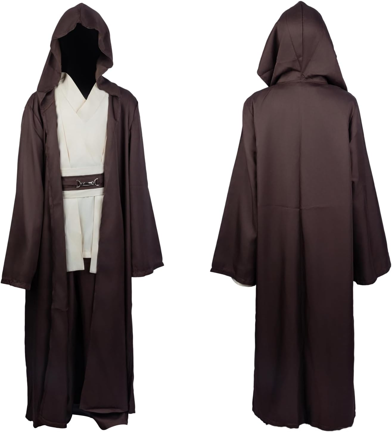 Kids Costume Robe Boys Knight Tunic Costume Hooded Uniform Full Set Halloween Cosplay Cloak