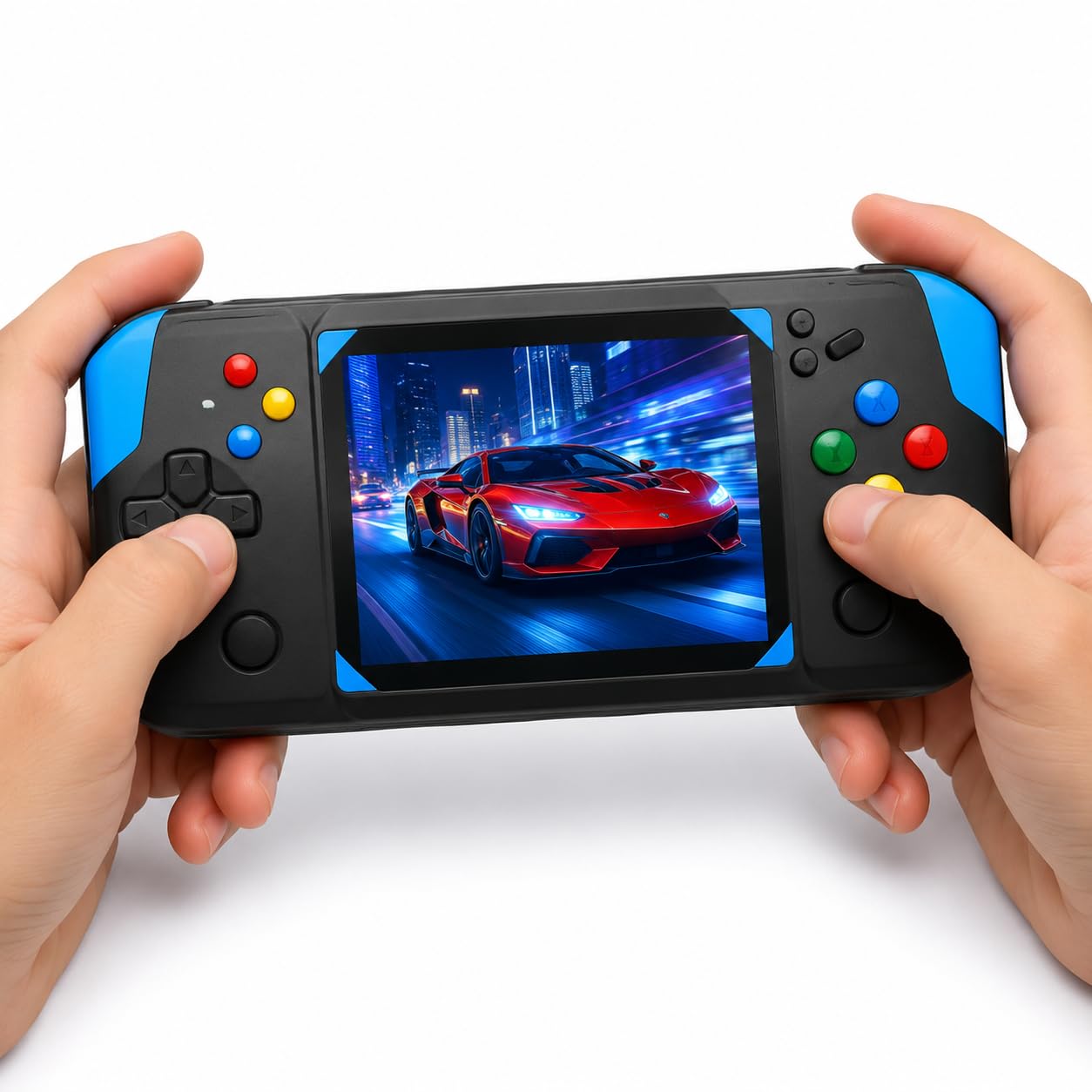 DRUMSTONE { 2026 Brings 5 Years Warranty } Handheld Gaming Console for Kids, Portable Rechargeable Retro Video Game Console with Built-in Games, 3.5 Inch Display, TV Output, Travel Gaming Device-image-40