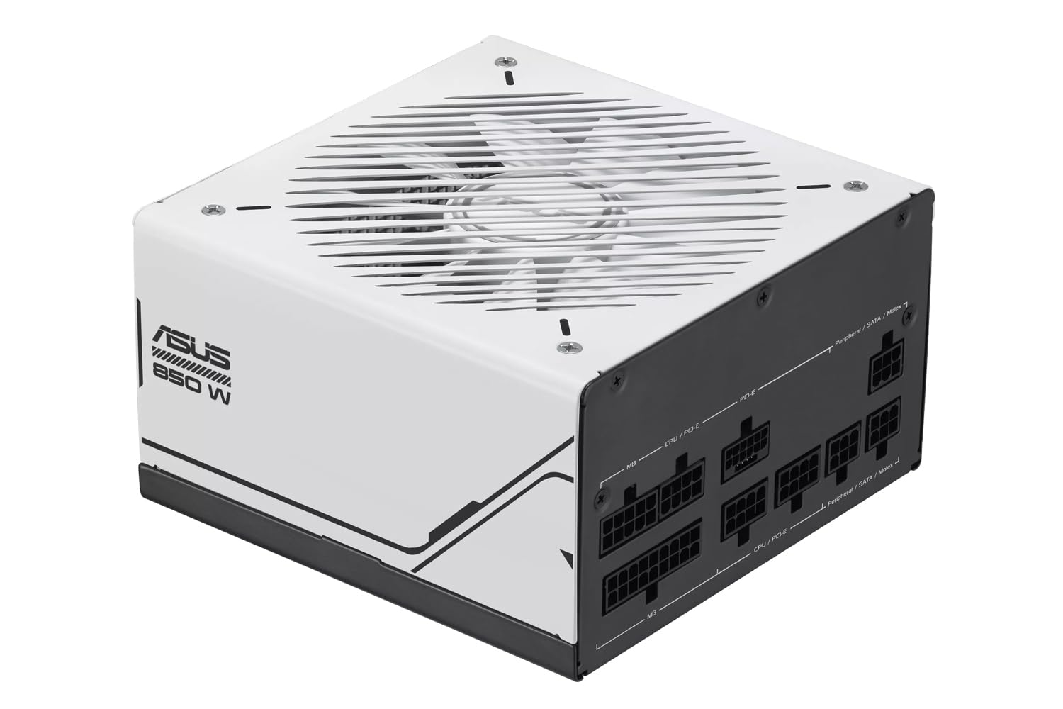 ASUS Prime AP-850G – Bloc d'alimentation PC (850 Watt, 80 Plus Gold, ATX 3.1 Compatible, PCIE 5.1, Ventilateur Double roulement à Billes)