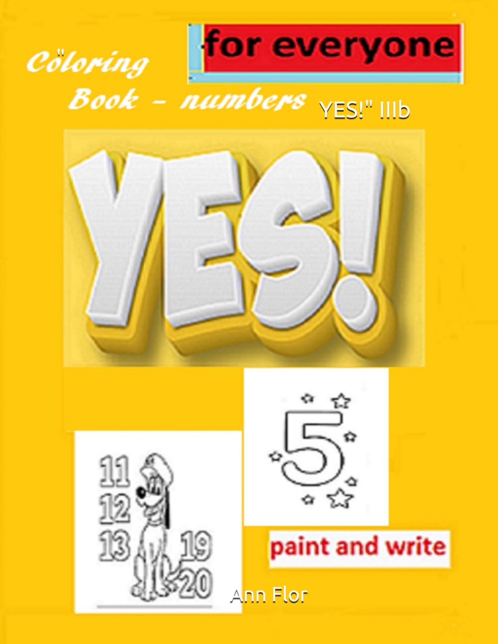 "YES!" III: Coloring Book ("YES!" for everyone)