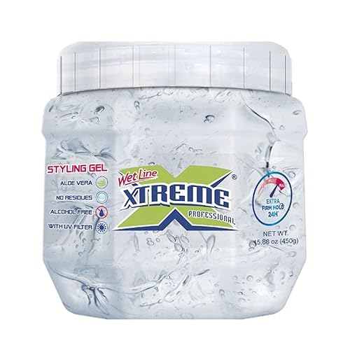 Wetline Xtreme Professional Extra Hold Clear Styling Gel 15.88 Oz