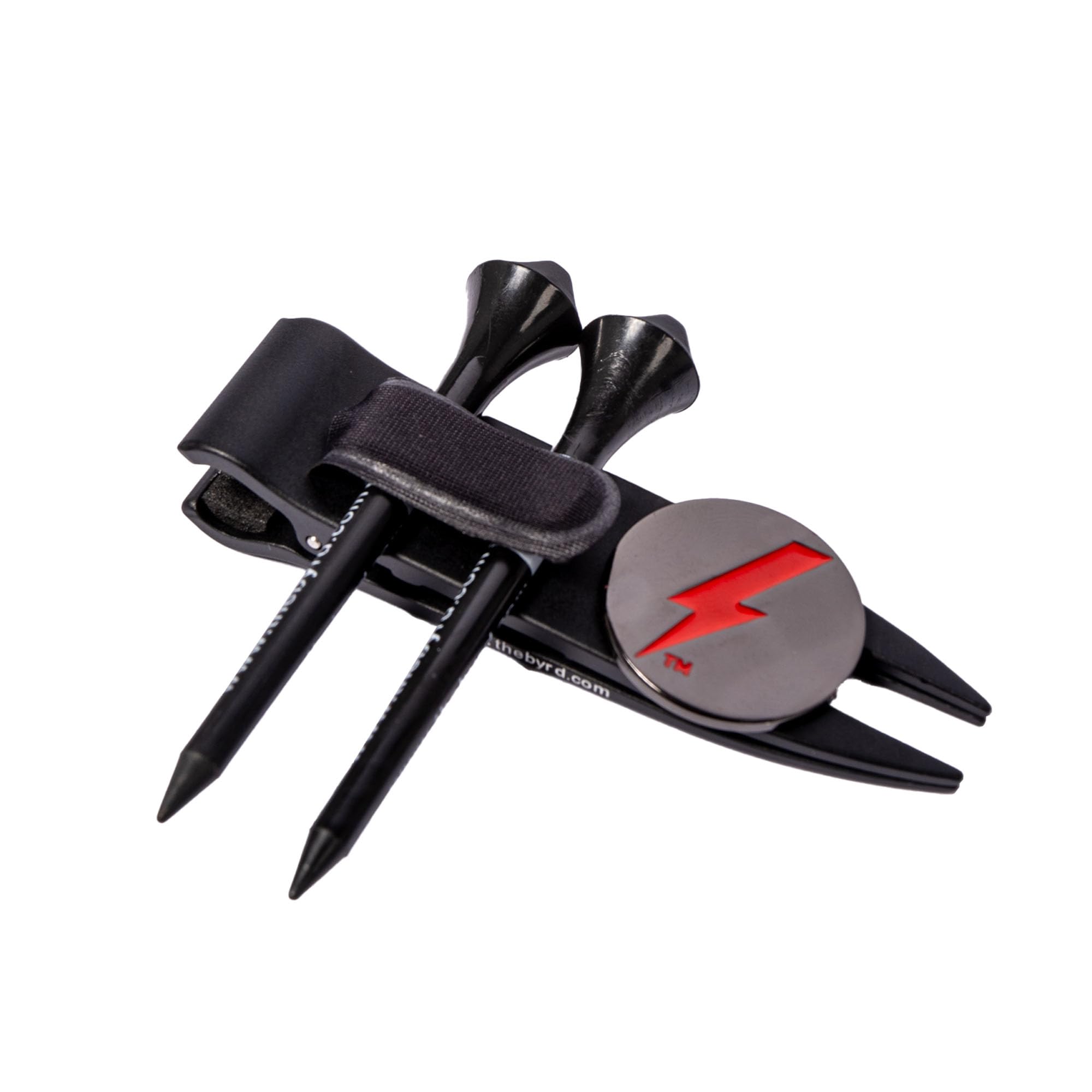 The Byrd Divot Clyp Golf Multitool - Divot Tool & Clip | Organizes Your Tees, Ball Marker & Divot Tool All in One | Essential Golf Gear for Focused