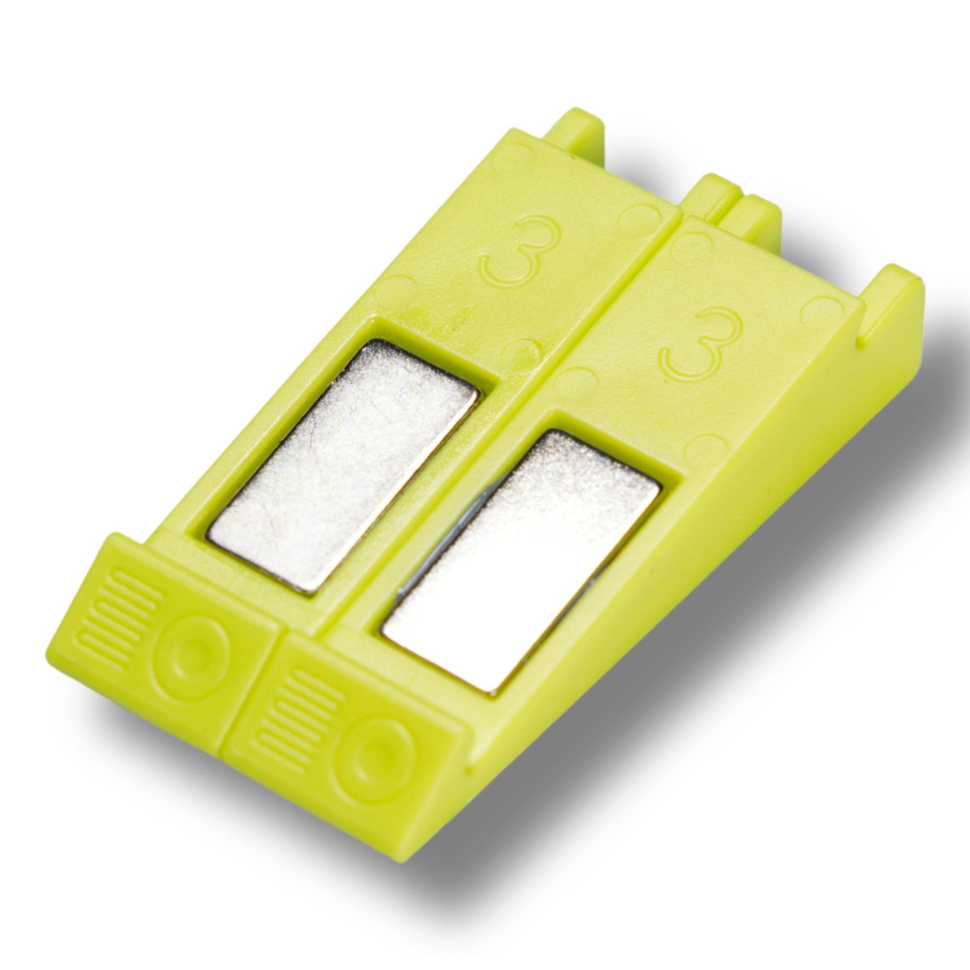Kappa Kanpeki - Adjustable Vegetable Slicer for Kitchen, Cucumber Slicer, Sushi Cutter & Peeler Set, Trimming with 1mm, 2mm, 3mm Wedges (3mm - Vibrant Wasabi)