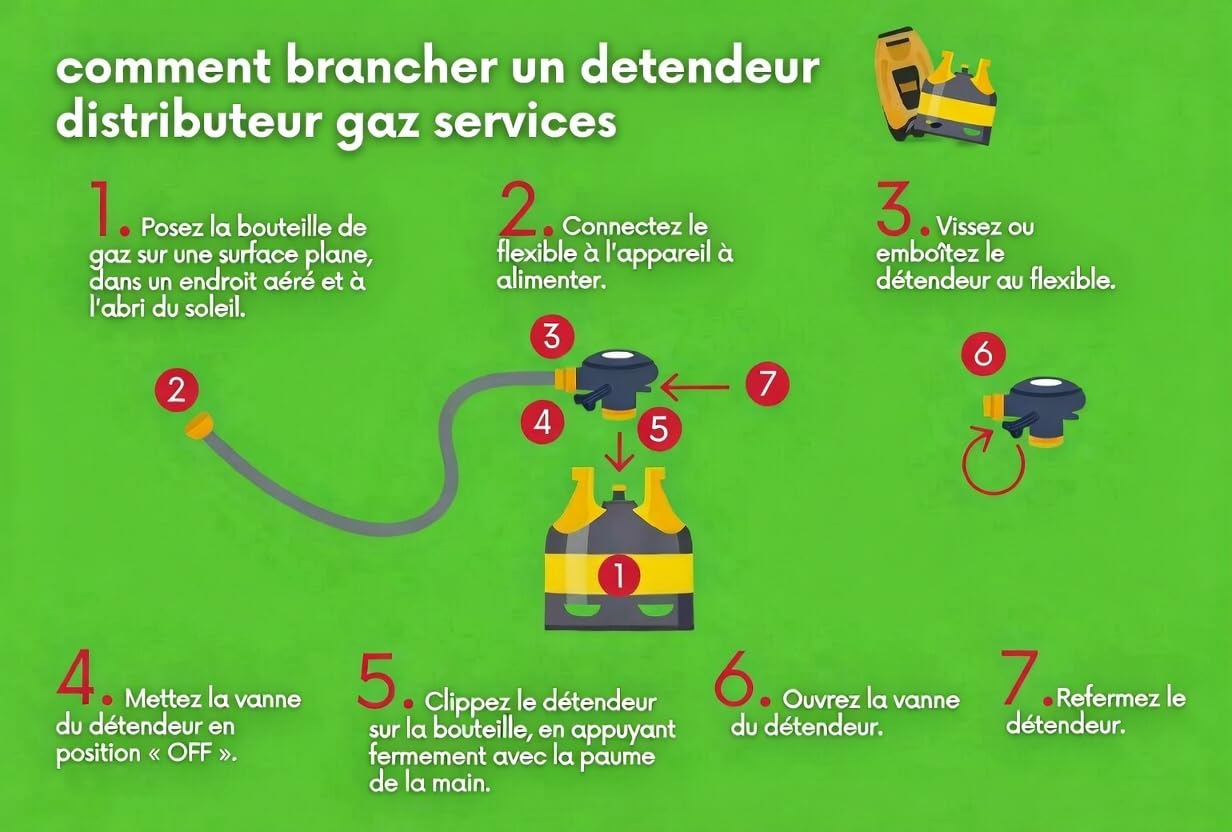 Générique Détendeur Quick-on Butane 28 mbar – Clip Uniquement – Non Compatible Cube/Viséo/Propane – Compatible Twiny (Primagaz), Elfi (Butagaz), Malice & Calypso (Antargaz)