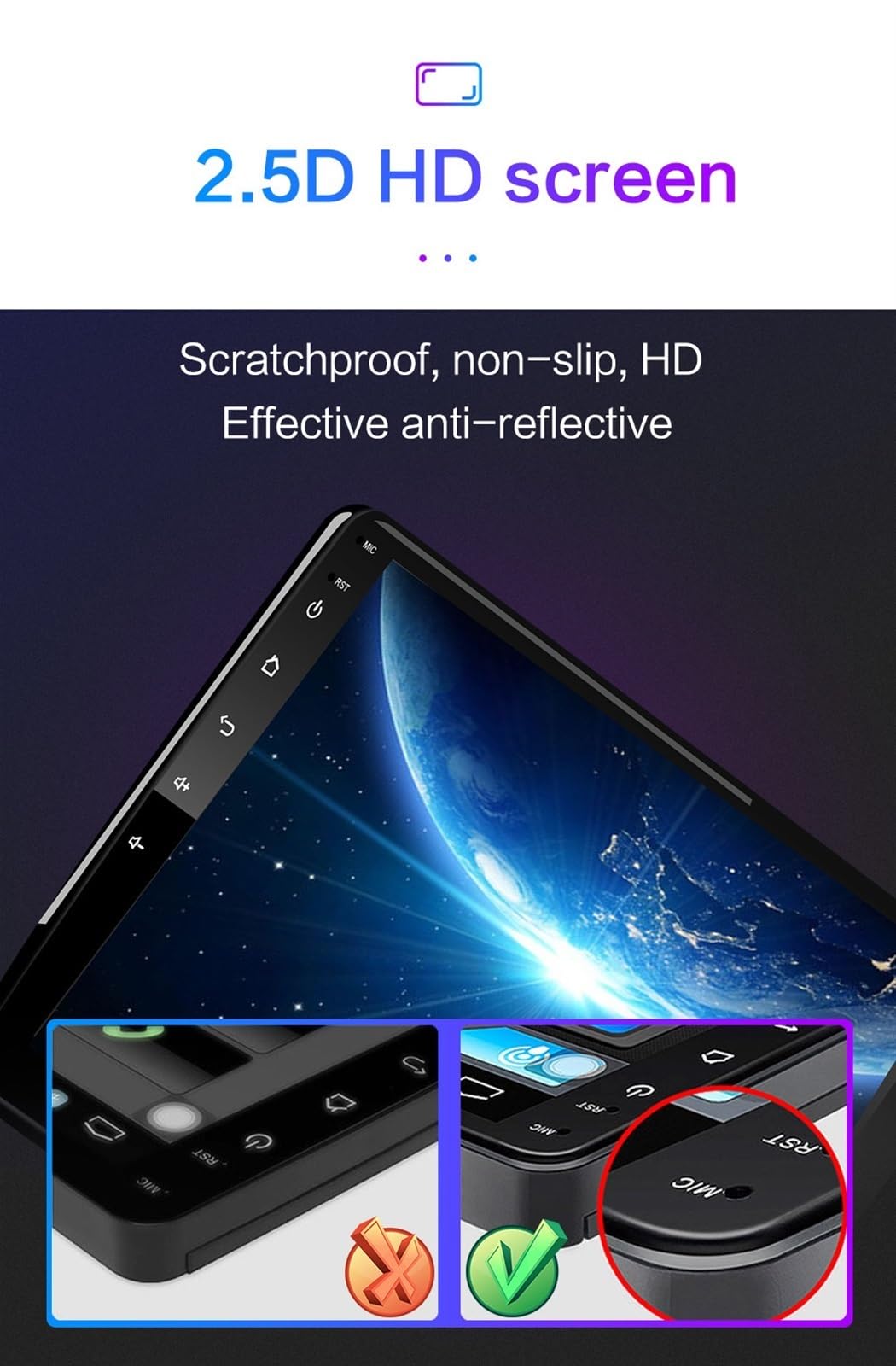Radio samochodowe z systemem dla Android 9.0, Seat