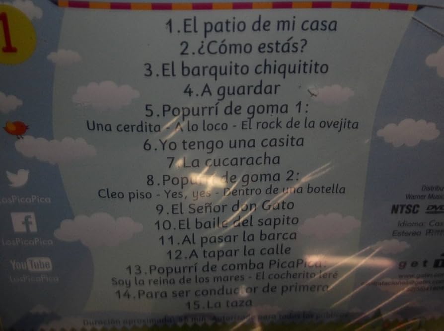 PICA-PICA - El Patio De Mi Casa (Cd/Dvd) | Amazon.com.au | Music