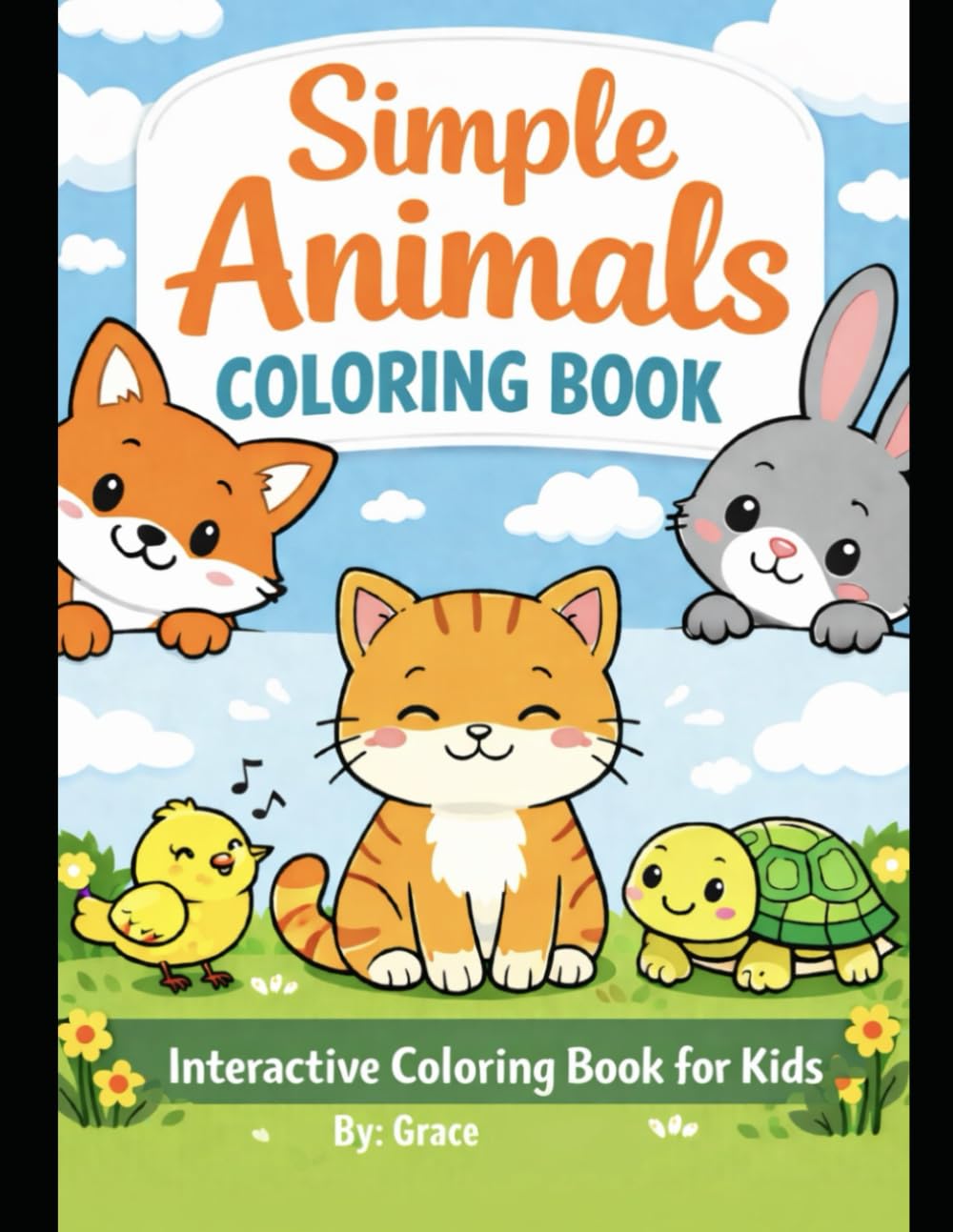 Simple Animals COLORING BOOK